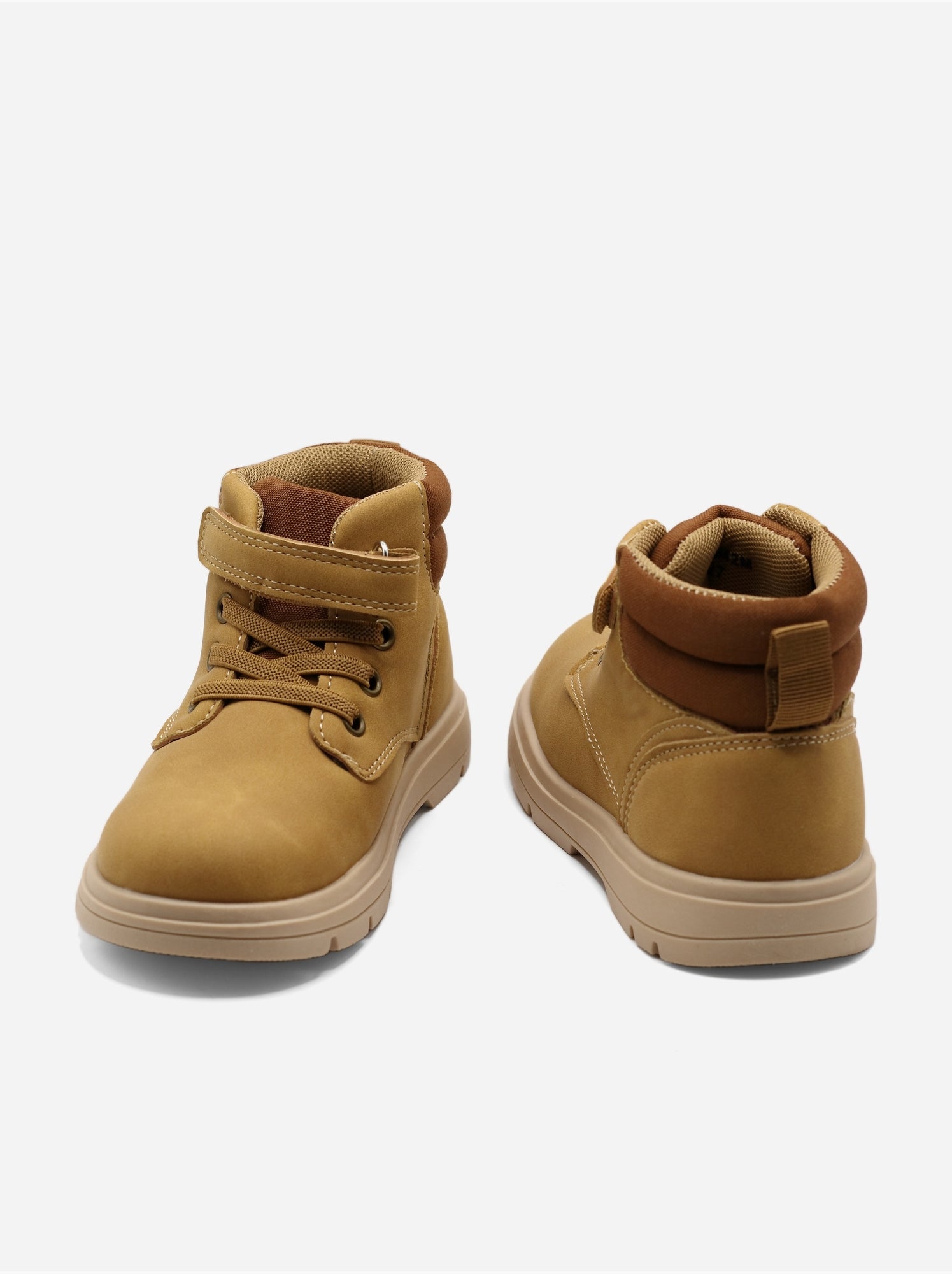 Bottines auto-agrippante - Camel