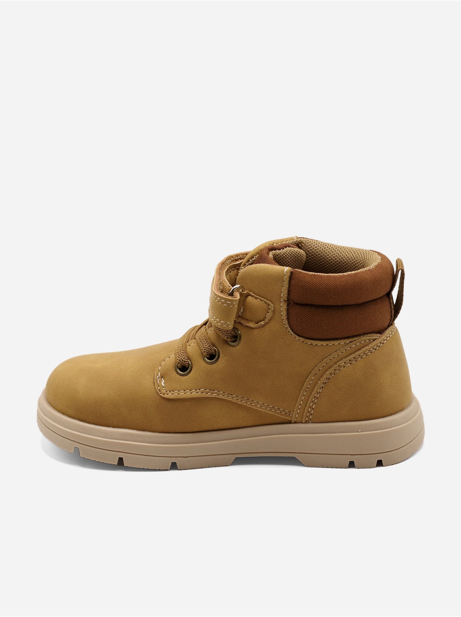 Bottines auto-agrippante - Camel