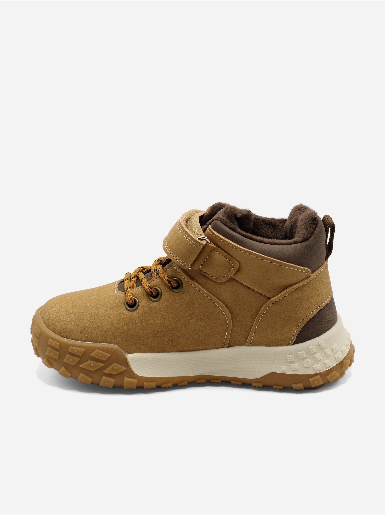 Bottines auto-agrippante - Camel