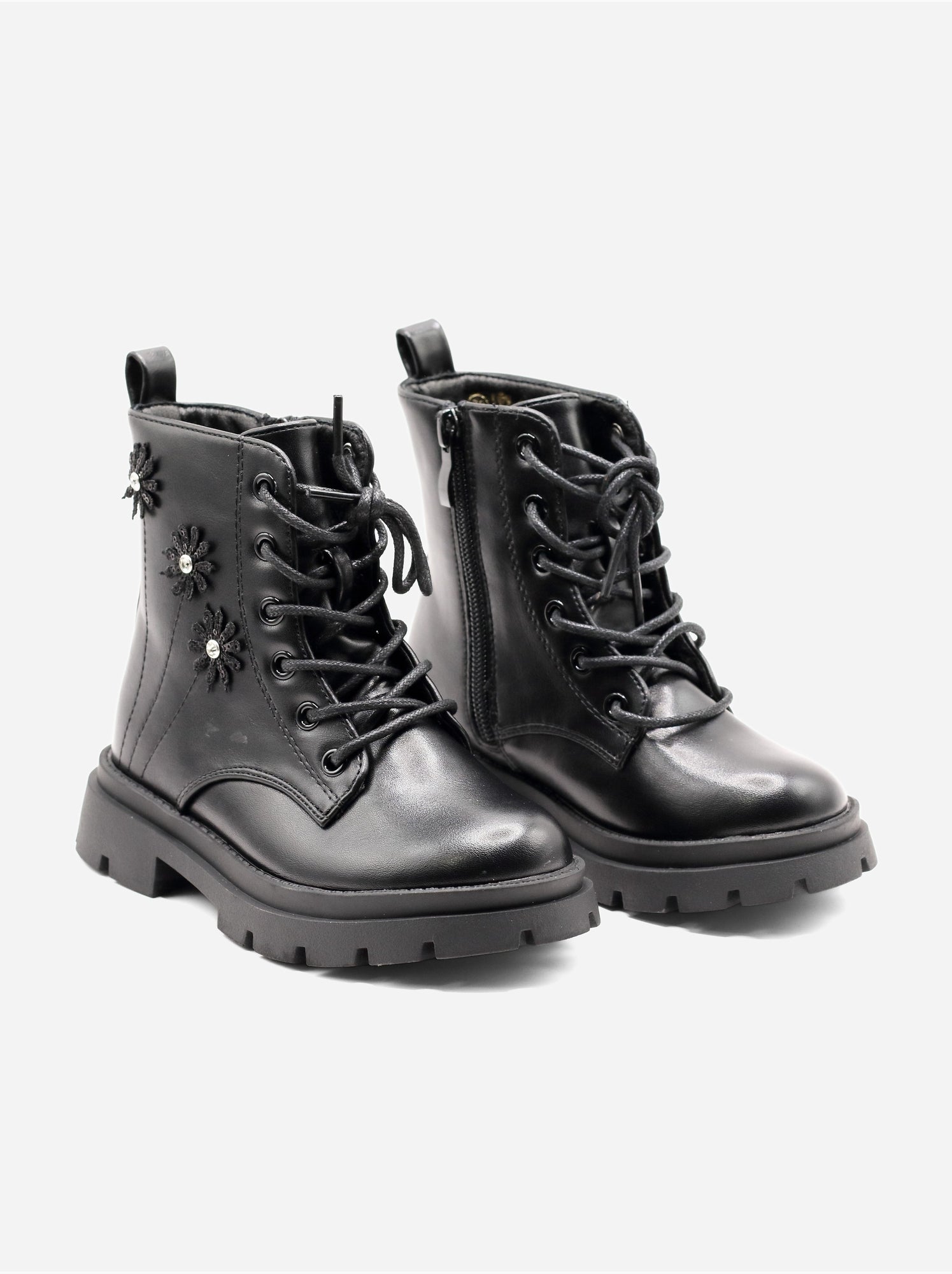 Bottines avec motifs décoratif - Noir