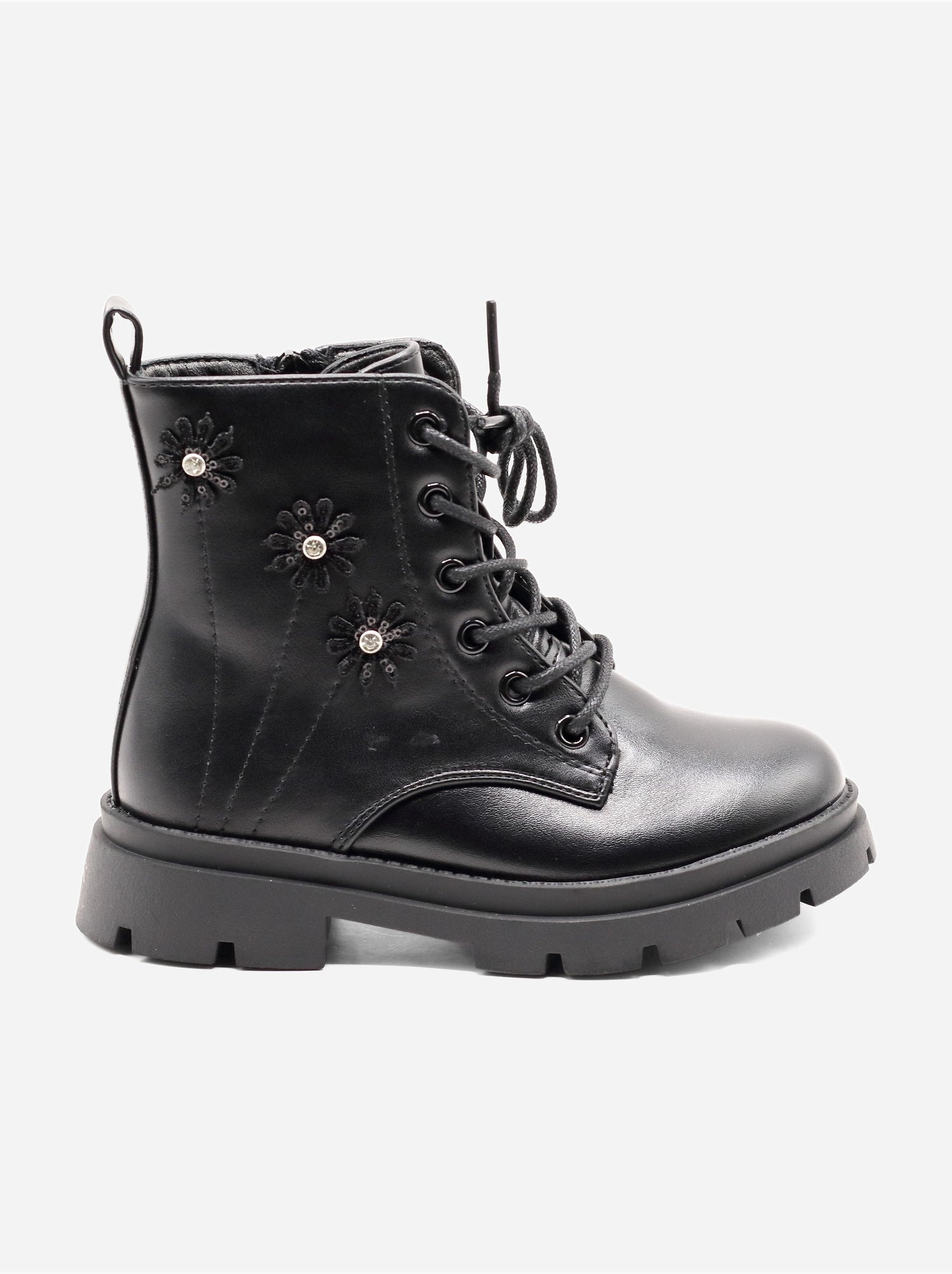 Bottines avec motifs décoratif - Noir