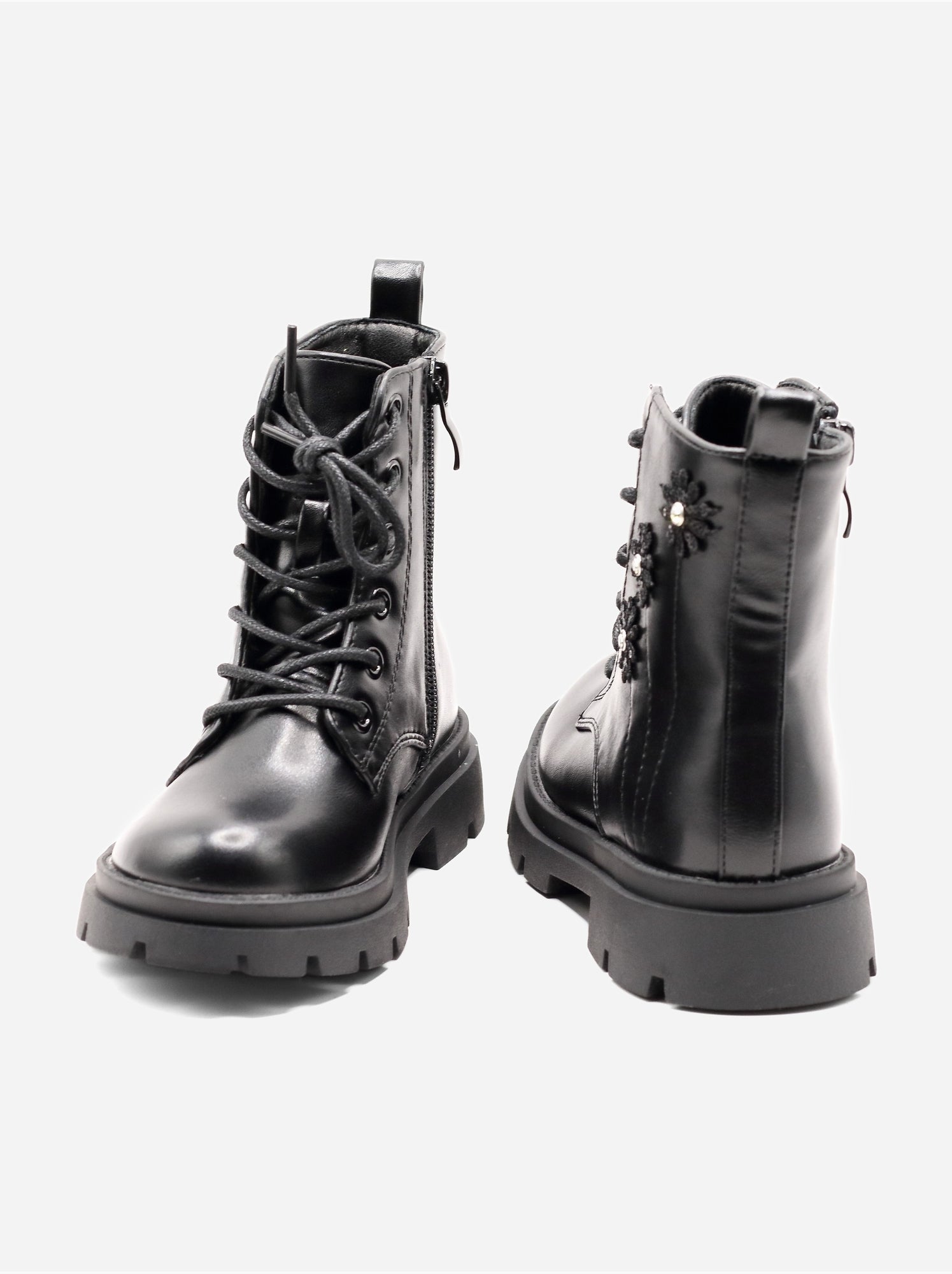 Bottines avec motifs décoratif - Noir