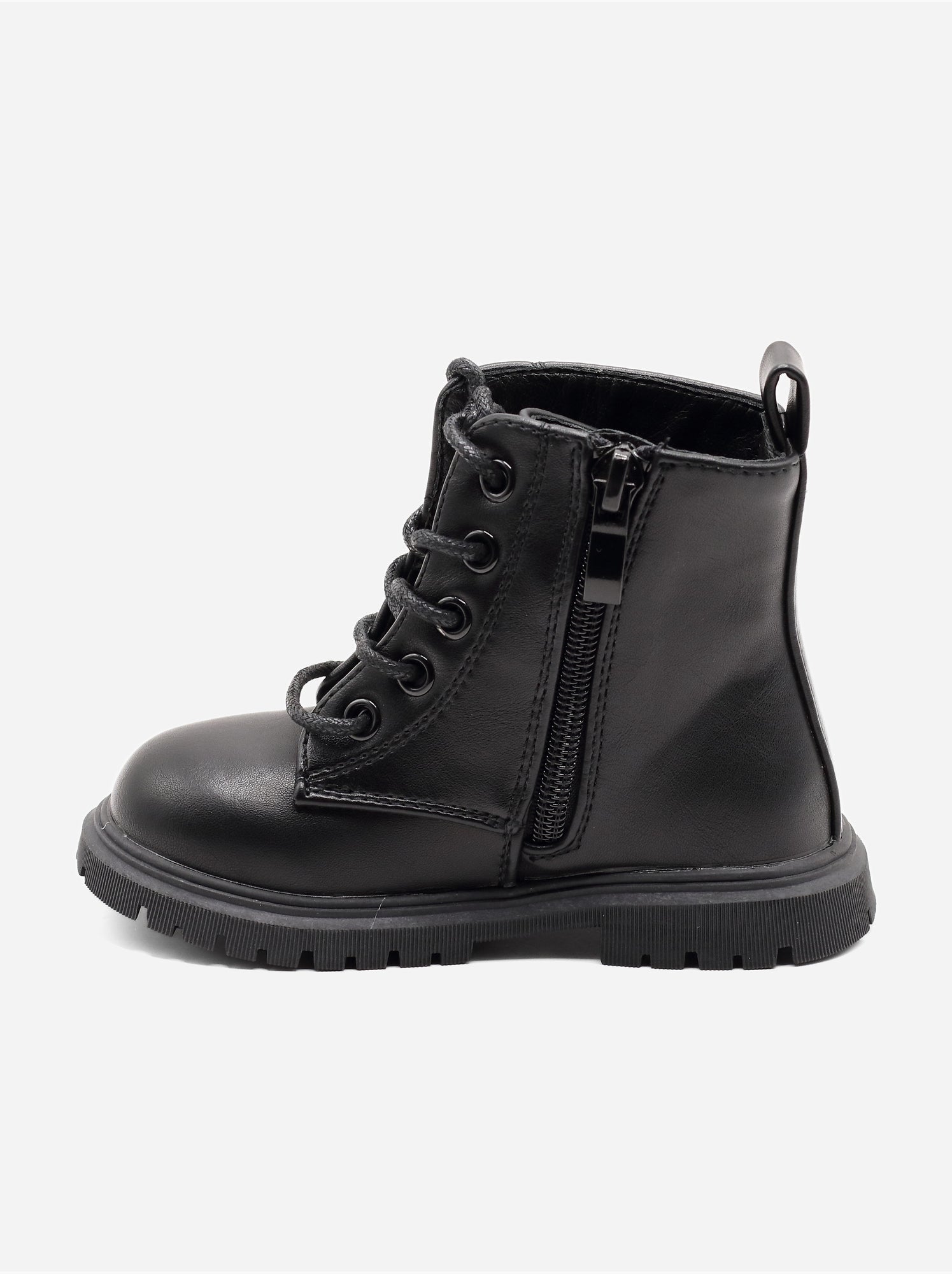 Bottines bébé a lacets - Noir