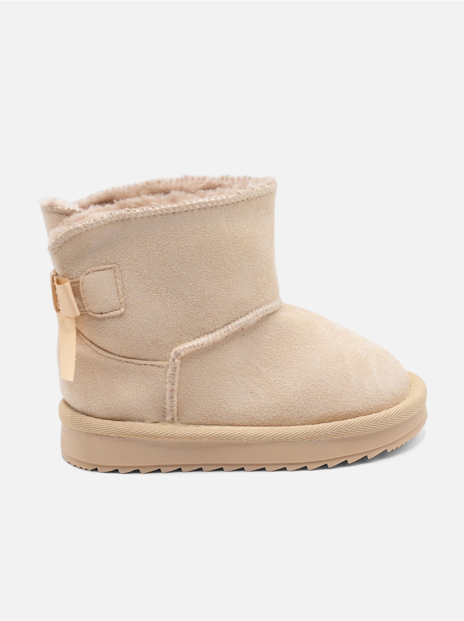 Bottines bébé à noeuds - Beige