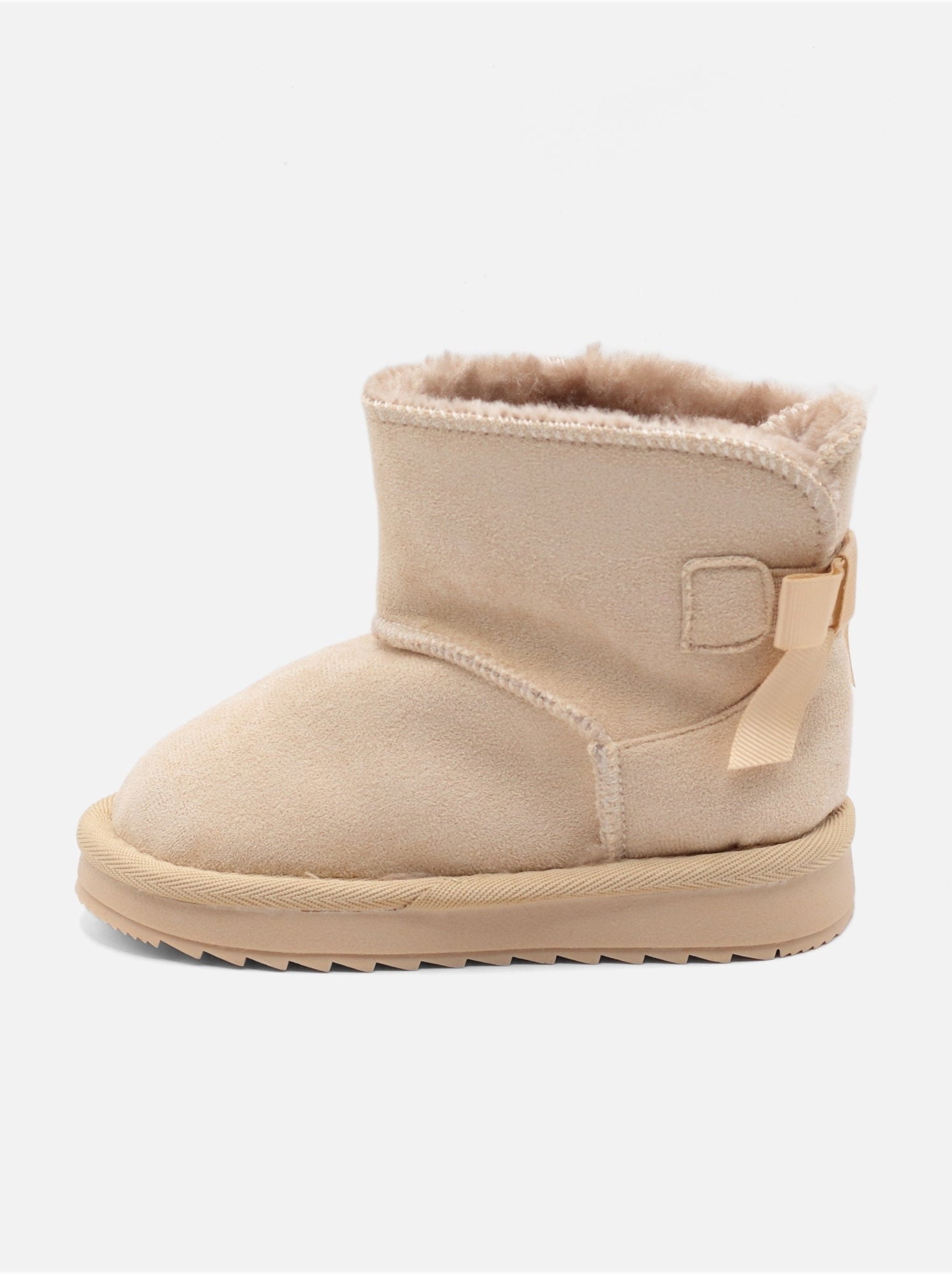 Bottines bébé à noeuds - Beige