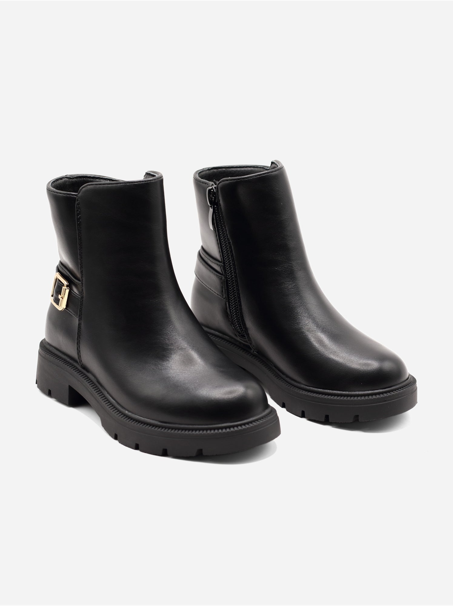 Bottines boucle ardillon - Noir