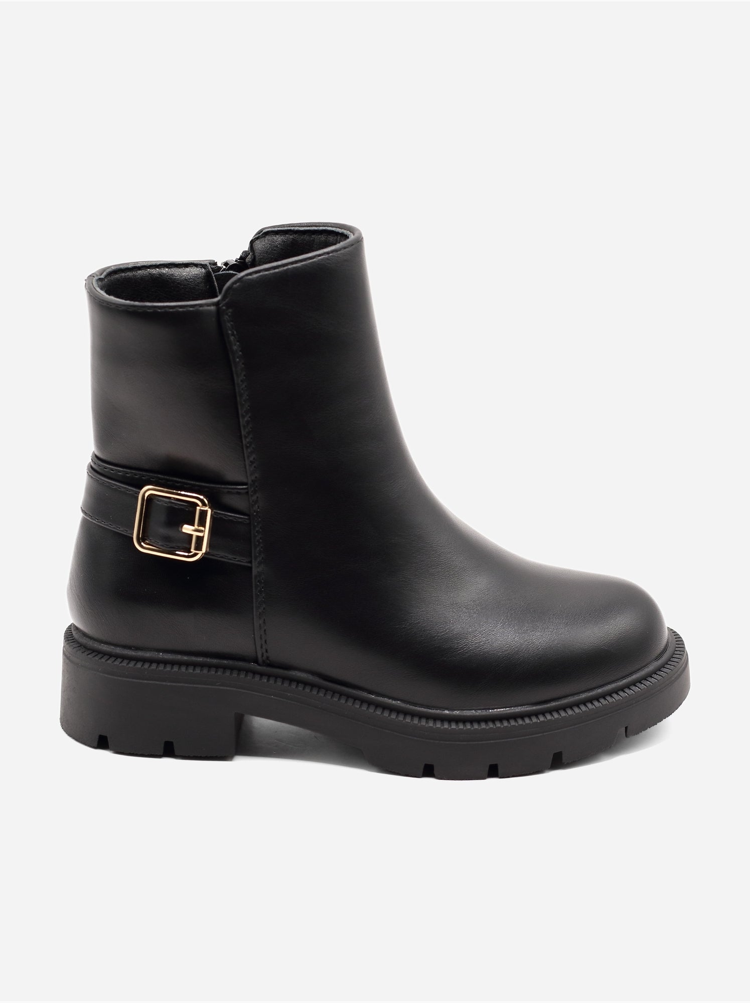 Bottines boucle ardillon - Noir