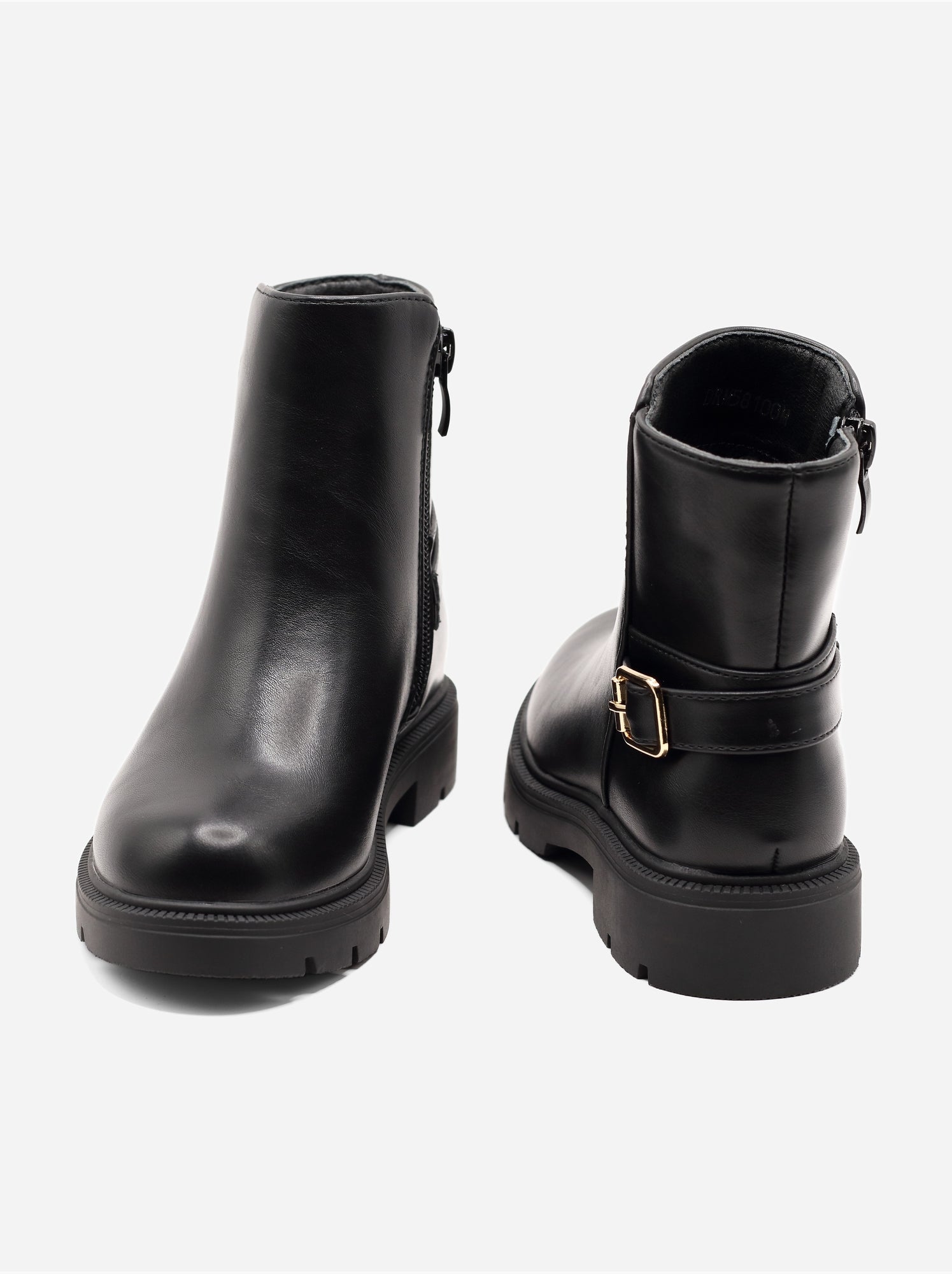 Bottines boucle ardillon - Noir