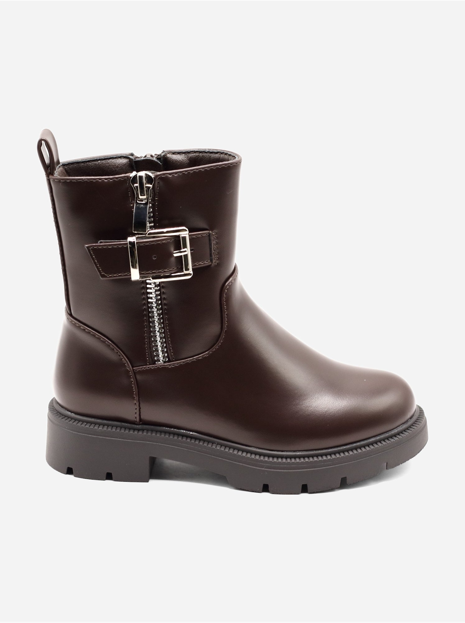 Bottines vernis - Marron