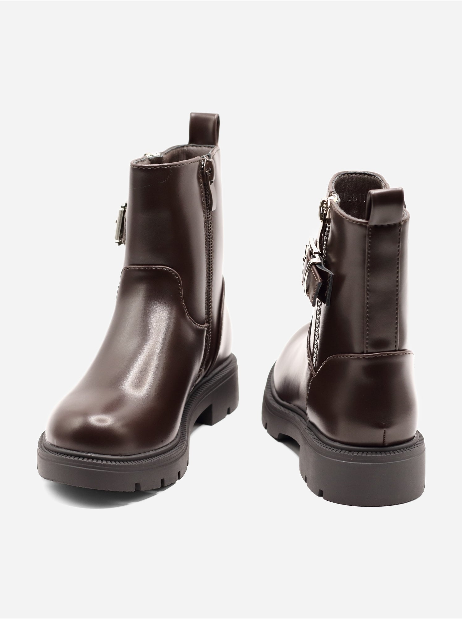 Bottines vernis - Marron