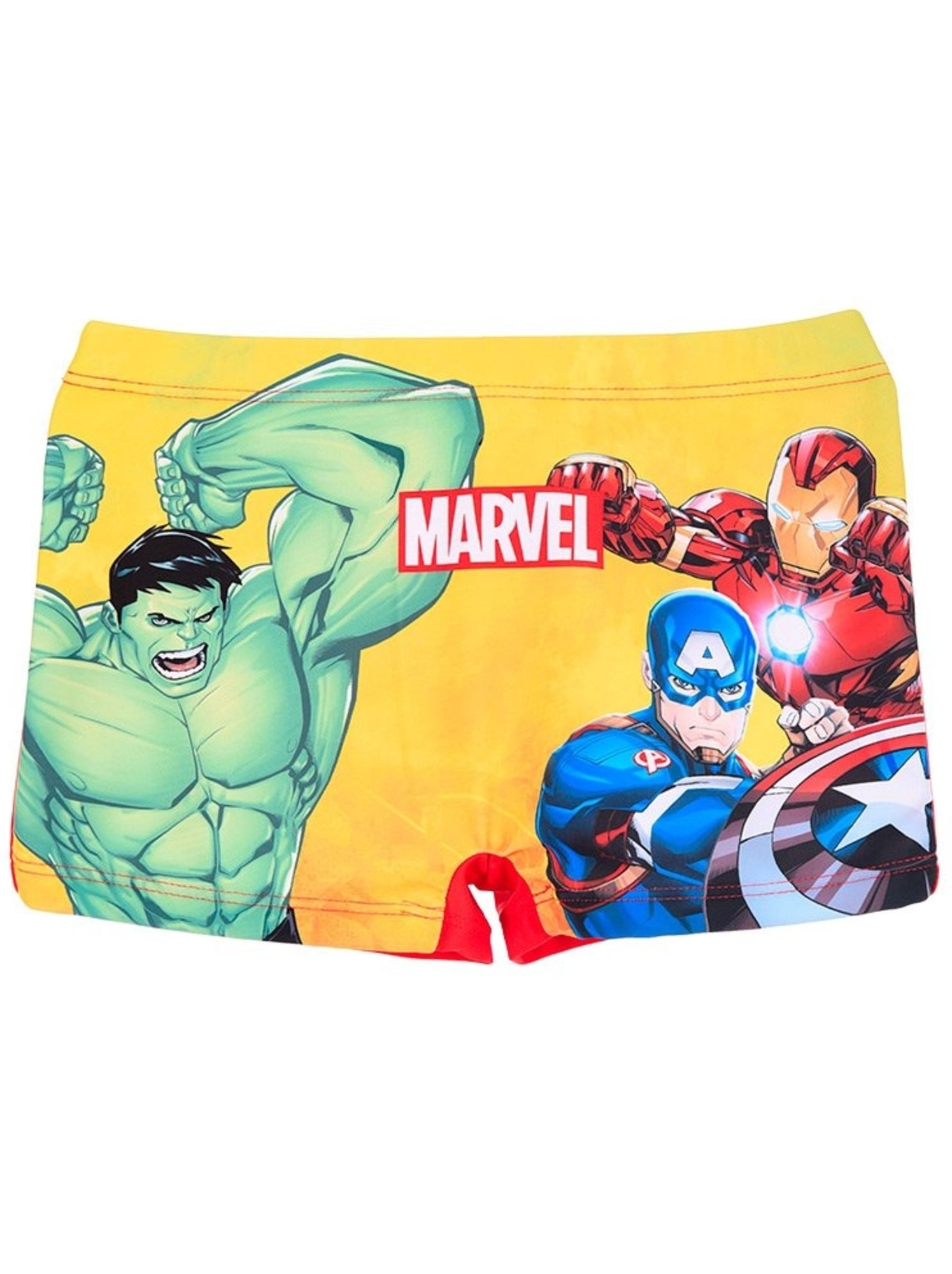 Boxer de bain avengers| licence officielle - Rouge