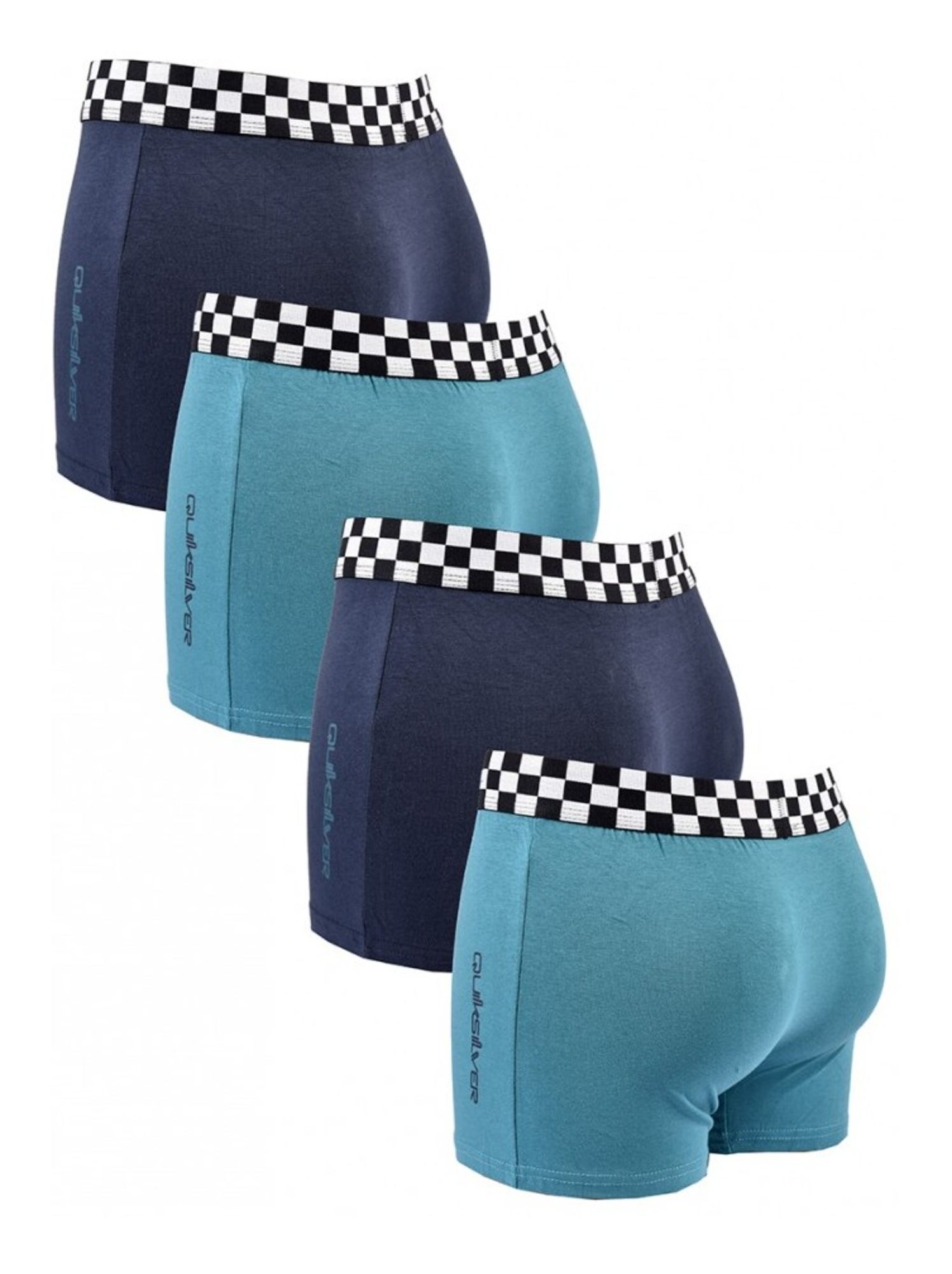 Boxer Junior QUIKSILVER - Pack de 4 - Bleu Violet