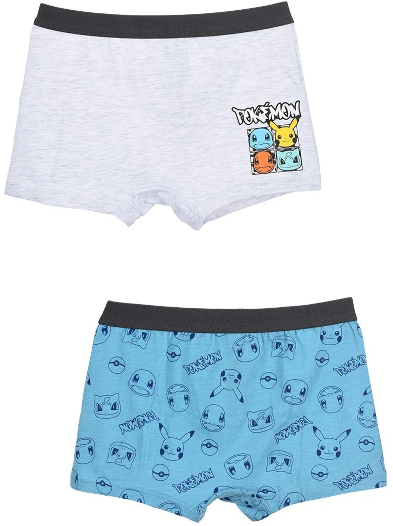 Boxer Pokemon| Licence Officielle - Noir