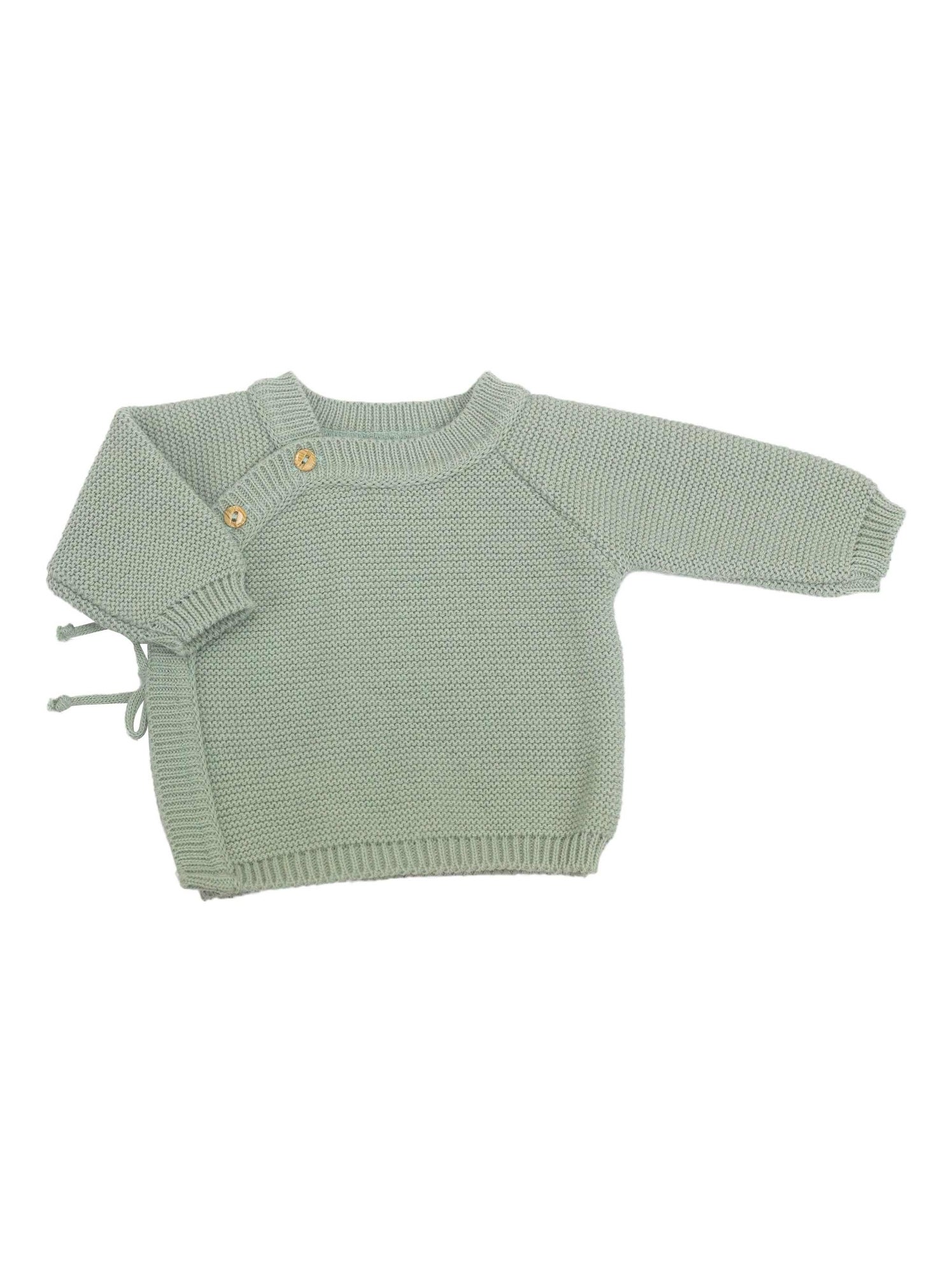 Brassière bébé en maille - Vert olive