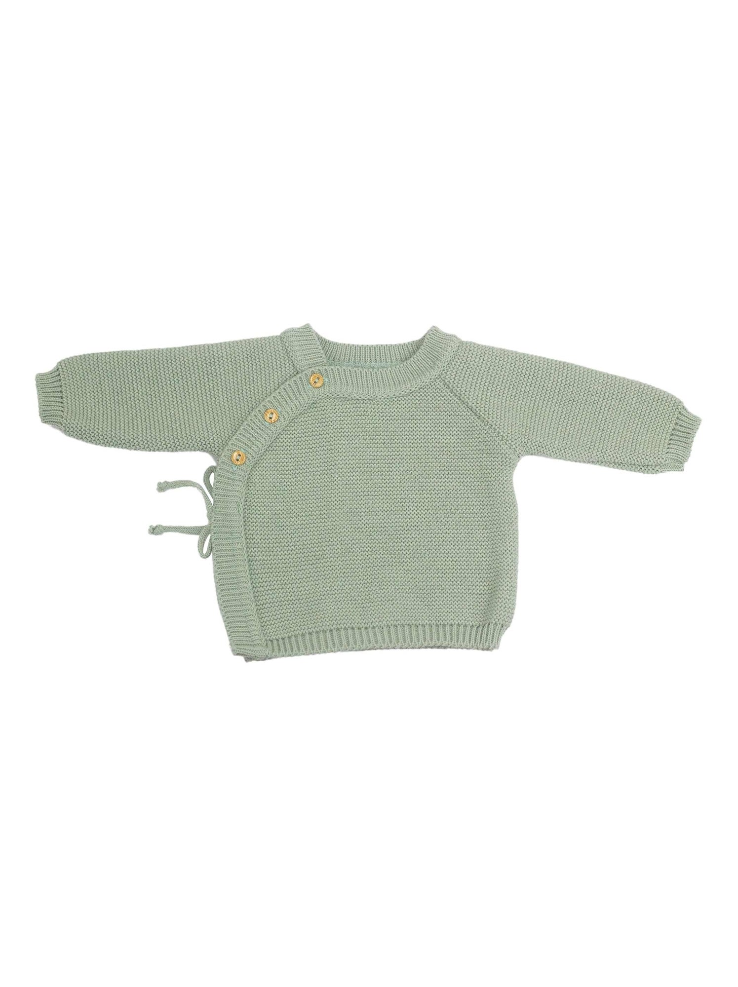 Brassière bébé en maille - Vert olive
