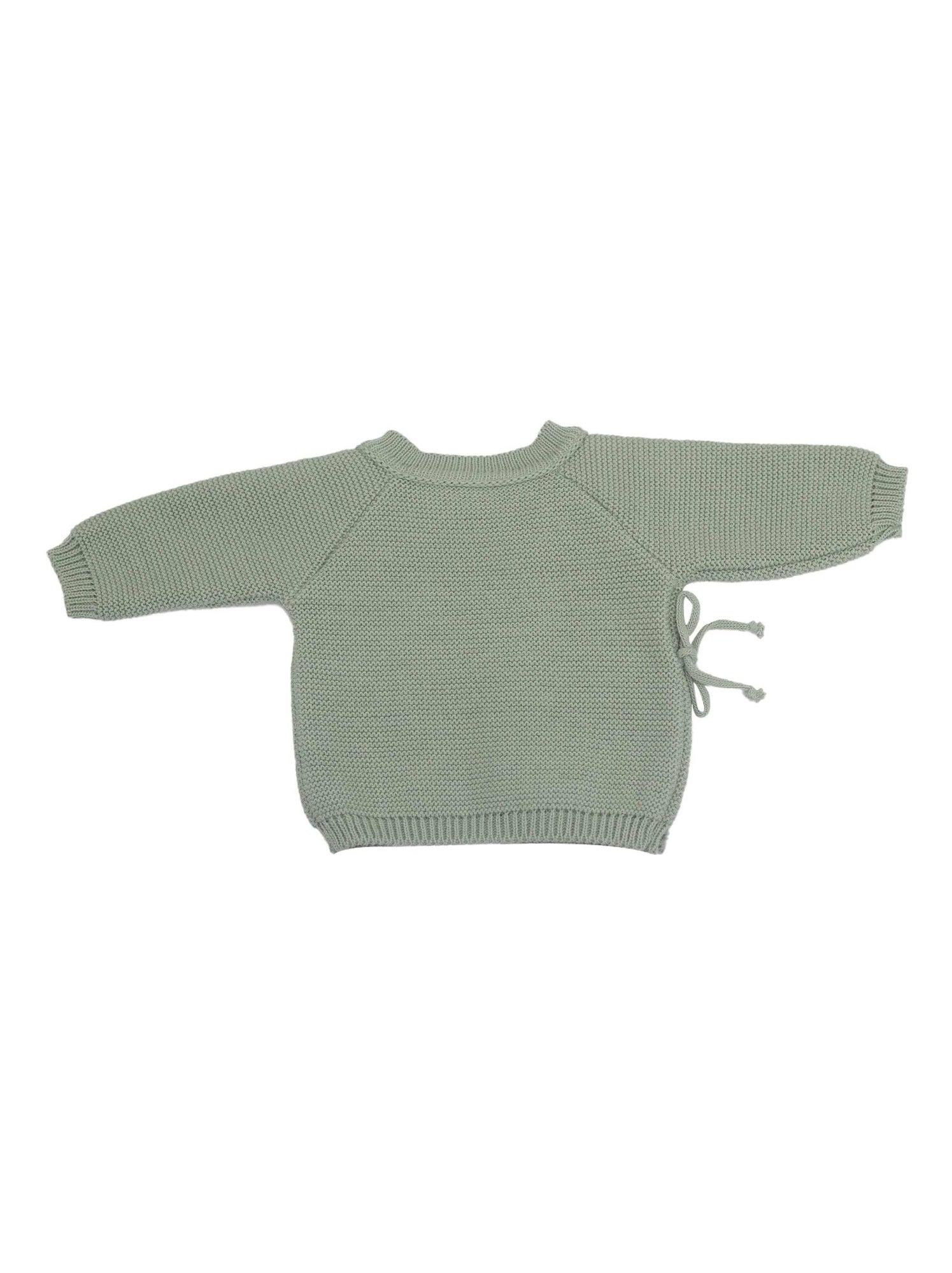Brassière bébé en maille - Vert olive