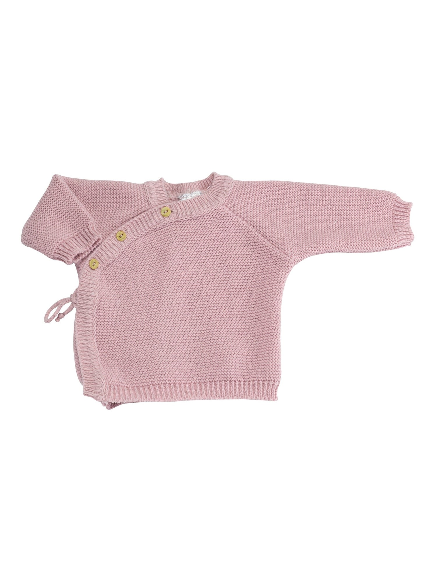 Brassière bébé en maille - Vieux rose