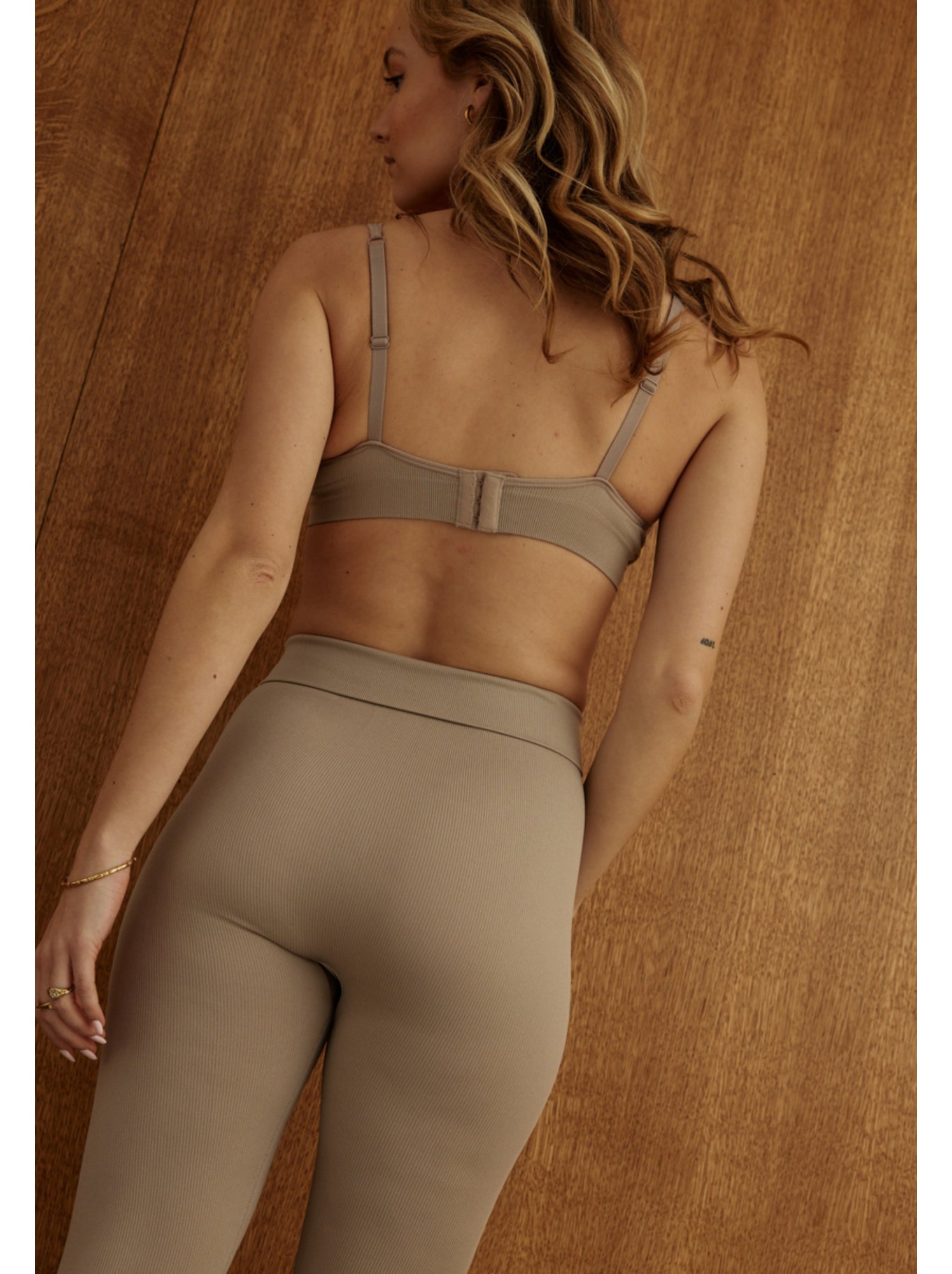 Brassière de sport darling - Marron