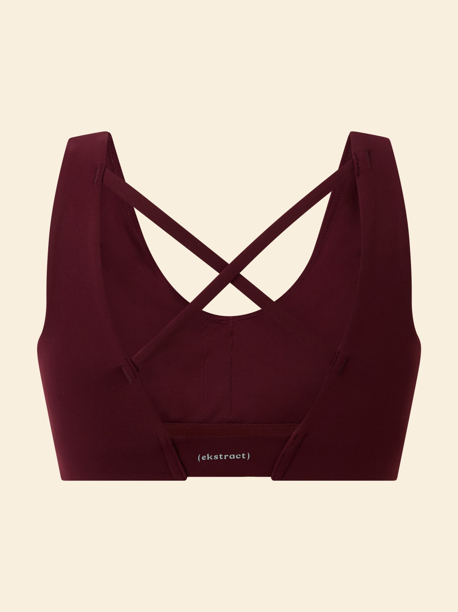 Brassière de sport - (ekstract) - Bordeaux