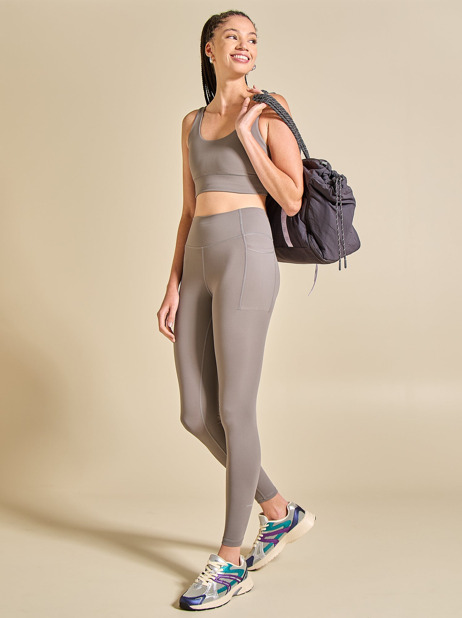 Brassière de sport - (ekstract) - Gris
