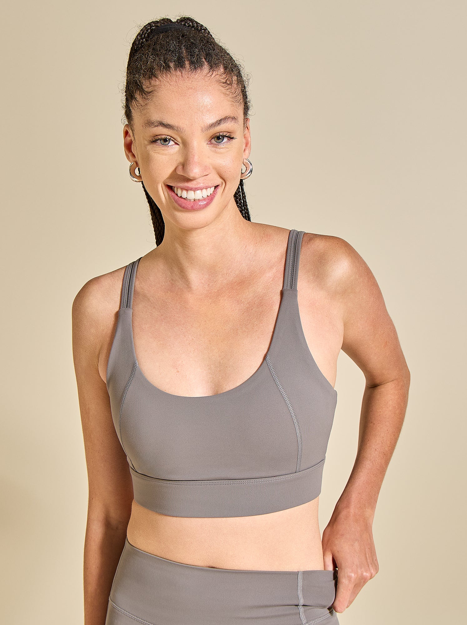 Brassière de sport - (ekstract) - Gris