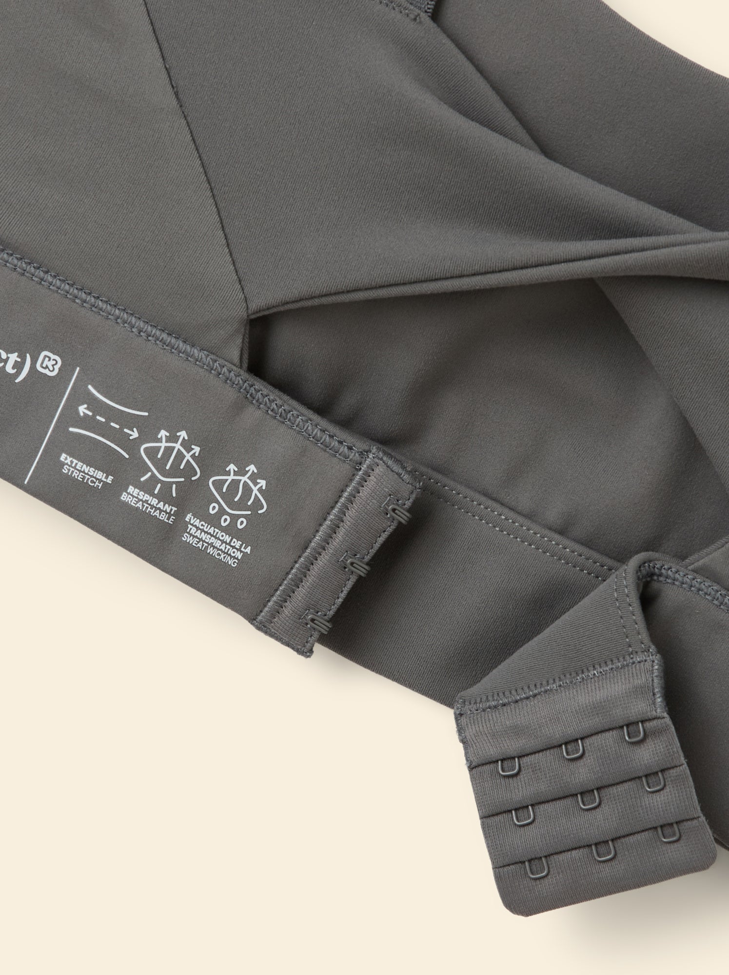 Brassière de sport - (ekstract) - Gris