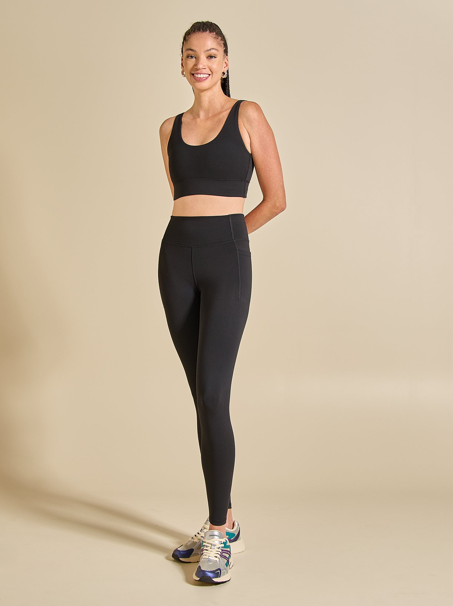 Brassière de sport - (ekstract) - Noir