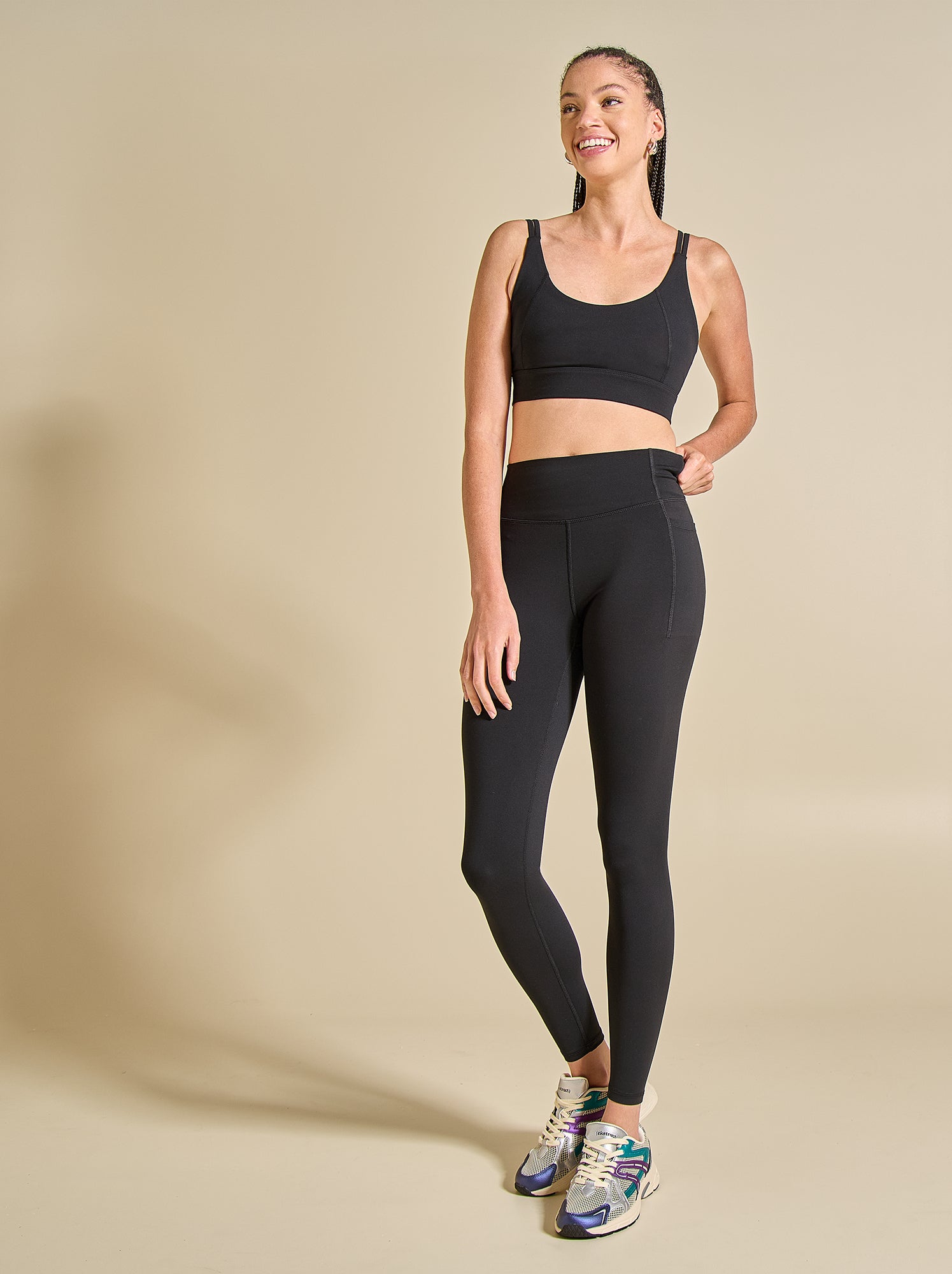 Brassière de sport - (ekstract) - Noir