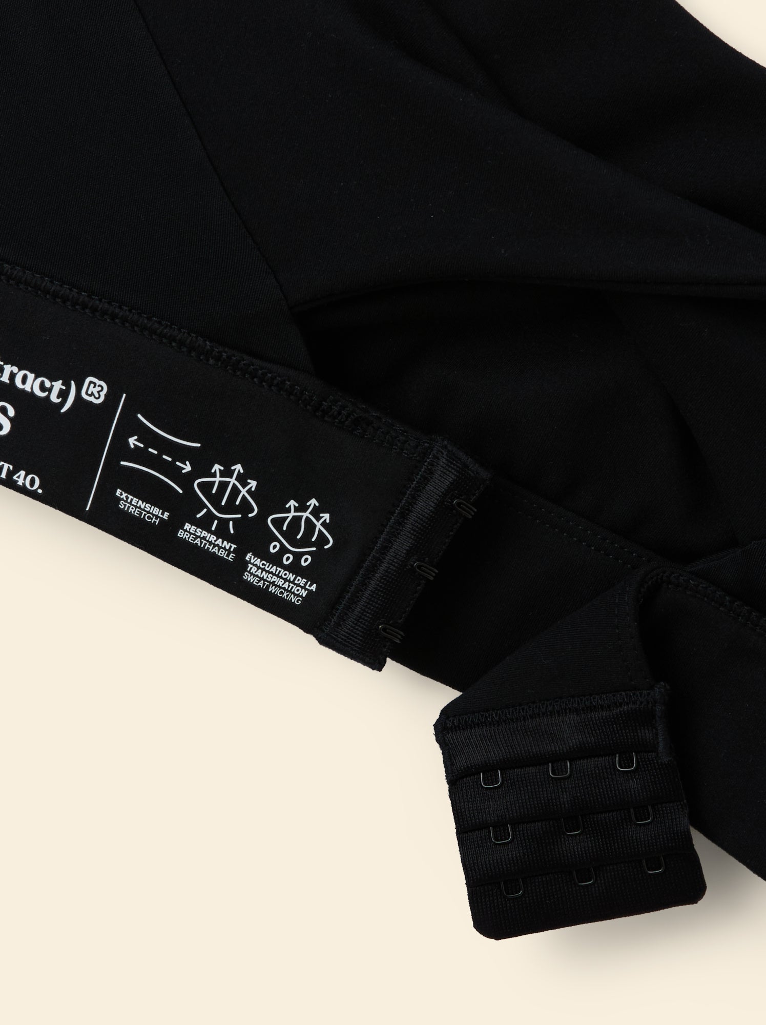Brassière de sport - (ekstract) - Noir