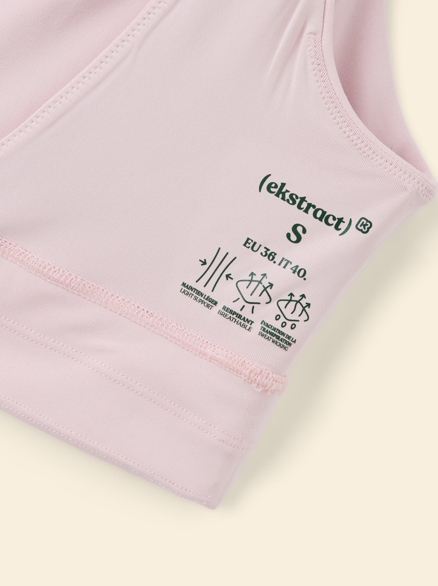 Brassière de sport - (ekstract) - Rose