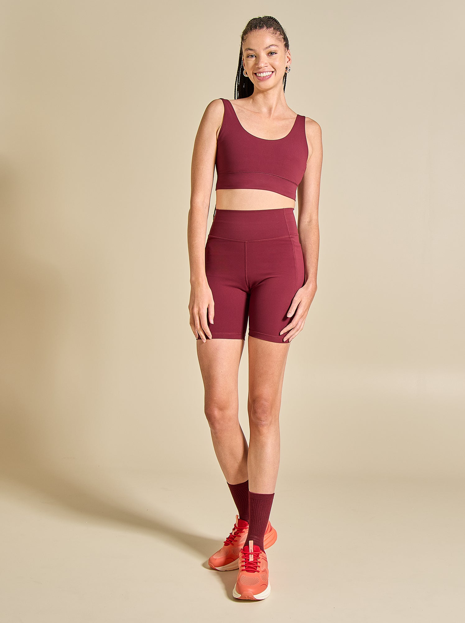 Brassière de sport - (ekstract) - Rouge