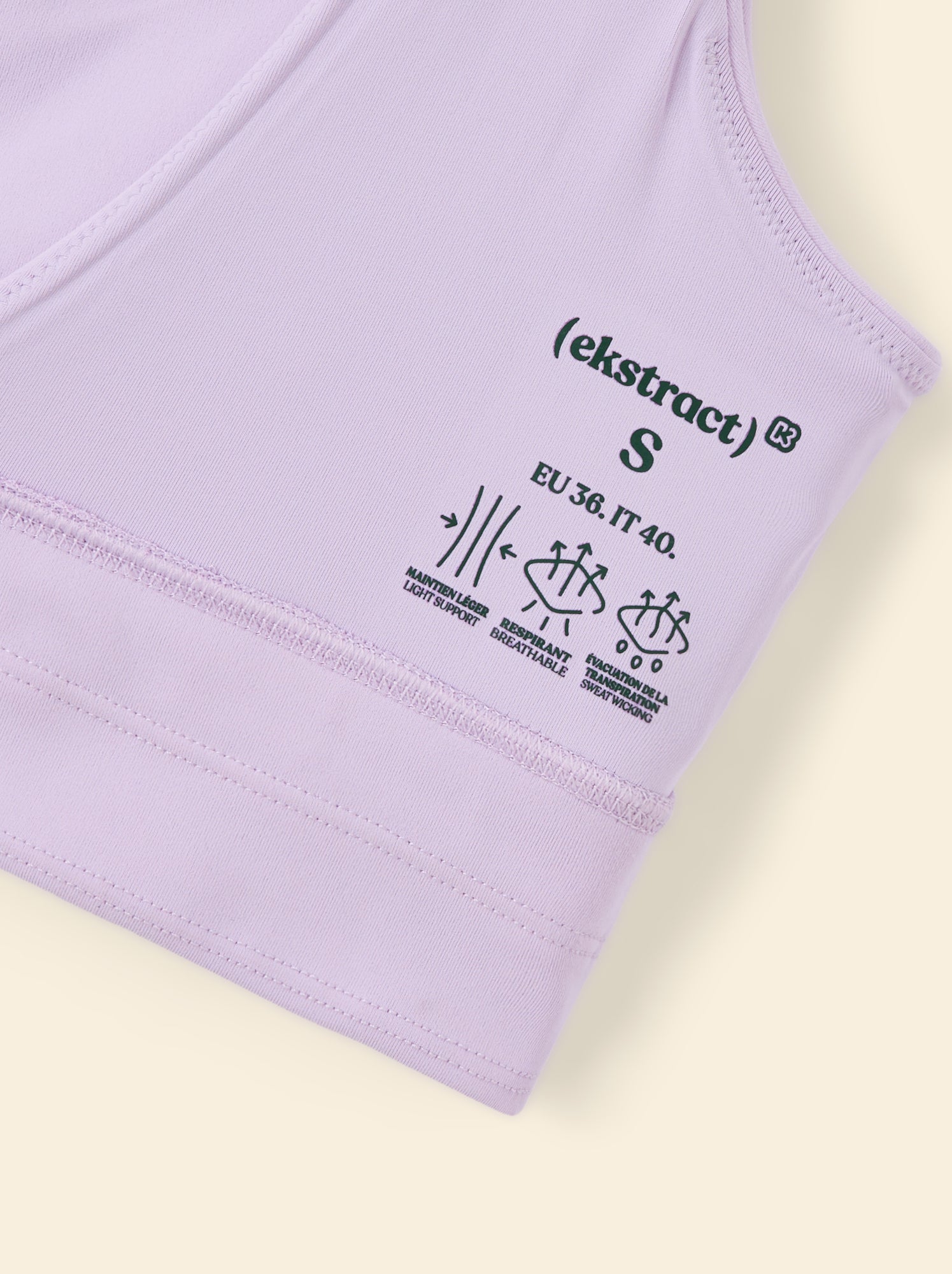 Brassière de sport - (ekstract) - Violet