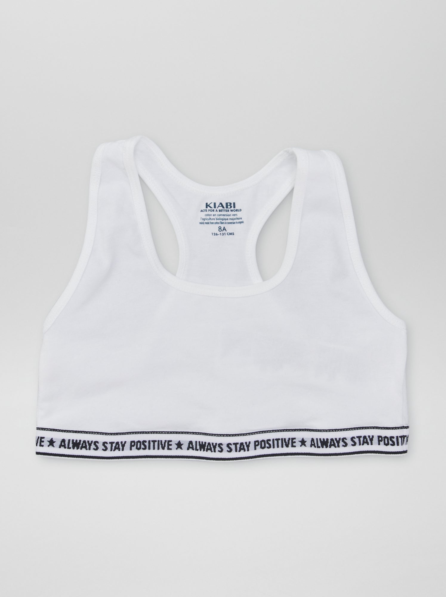 Brassière de sport - Noir/Blanc