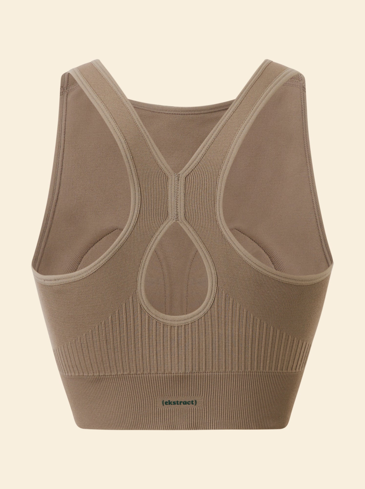 Brassière de sport sans coutures - (ekstract) - Beige