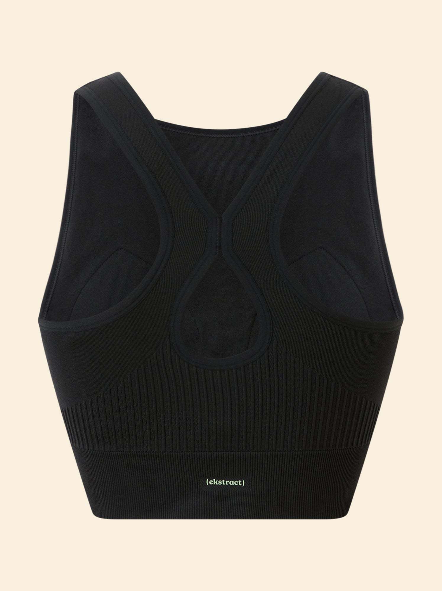 Brassière de sport sans coutures - (ekstract) - Noir