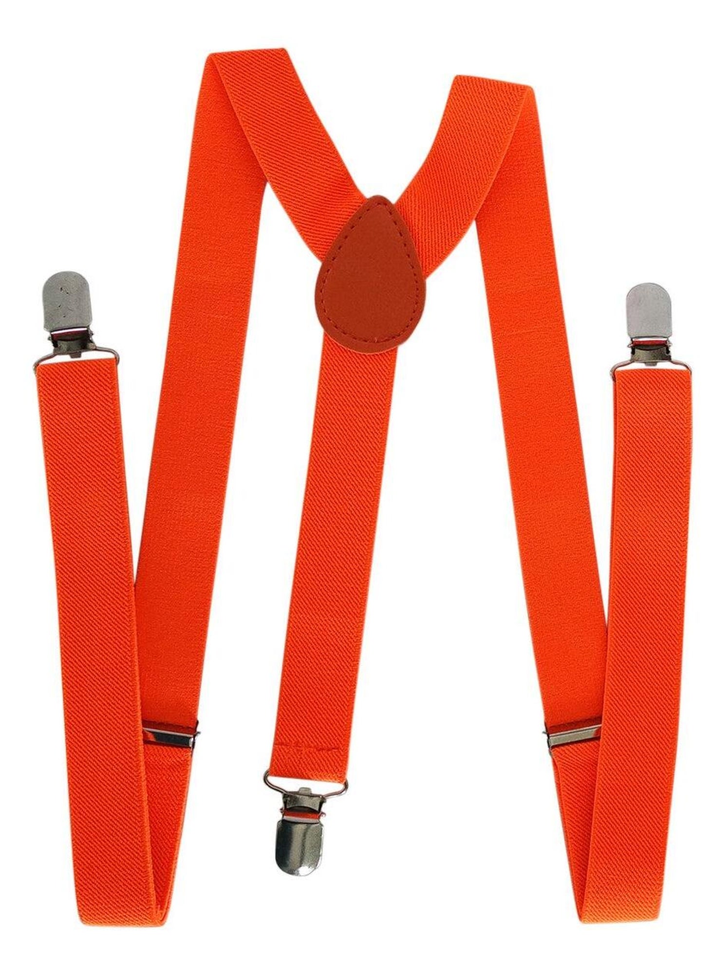 Bretelles r?glables unies - Orange