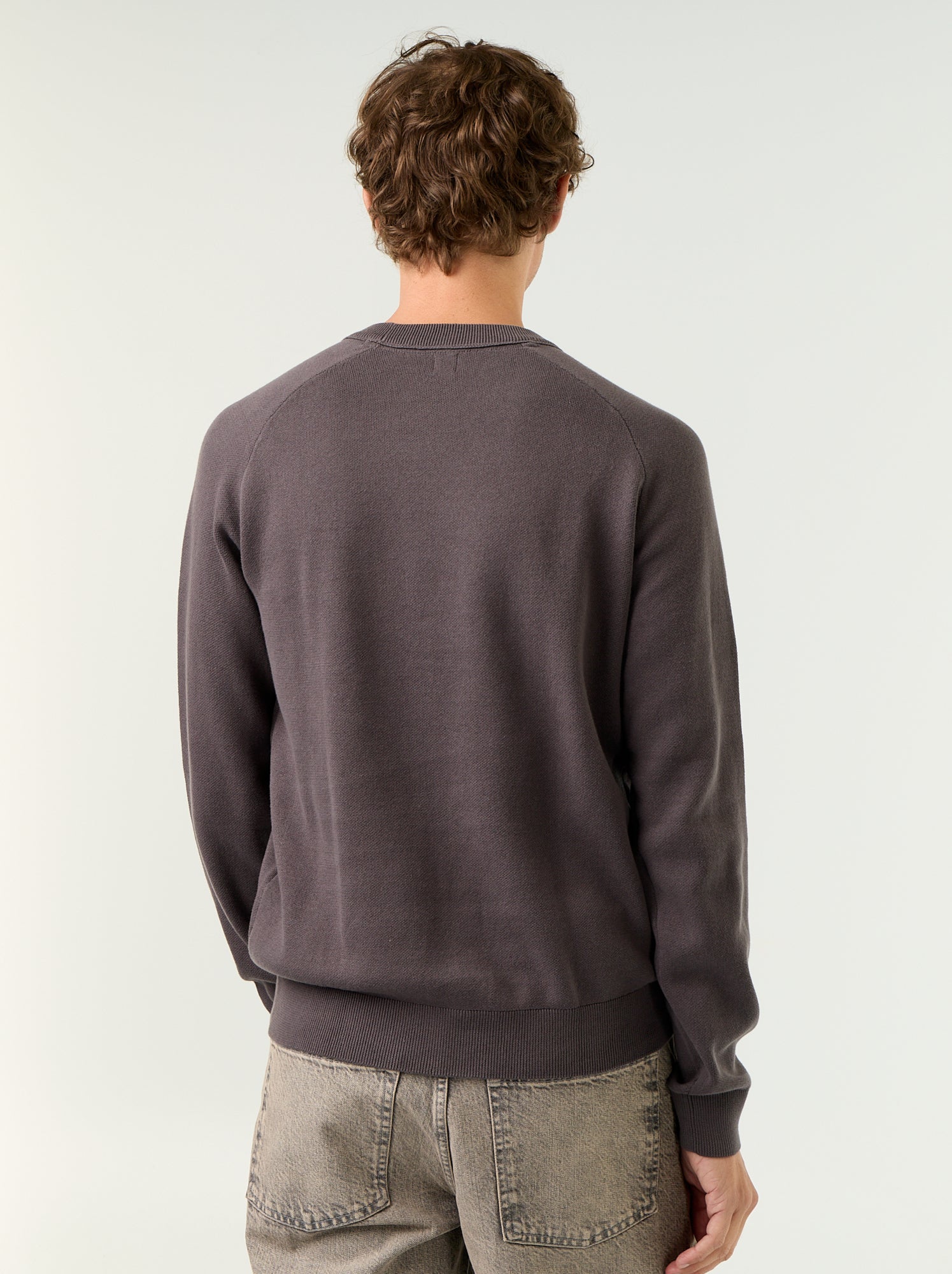 Pull en maille grosse jauge - Gris