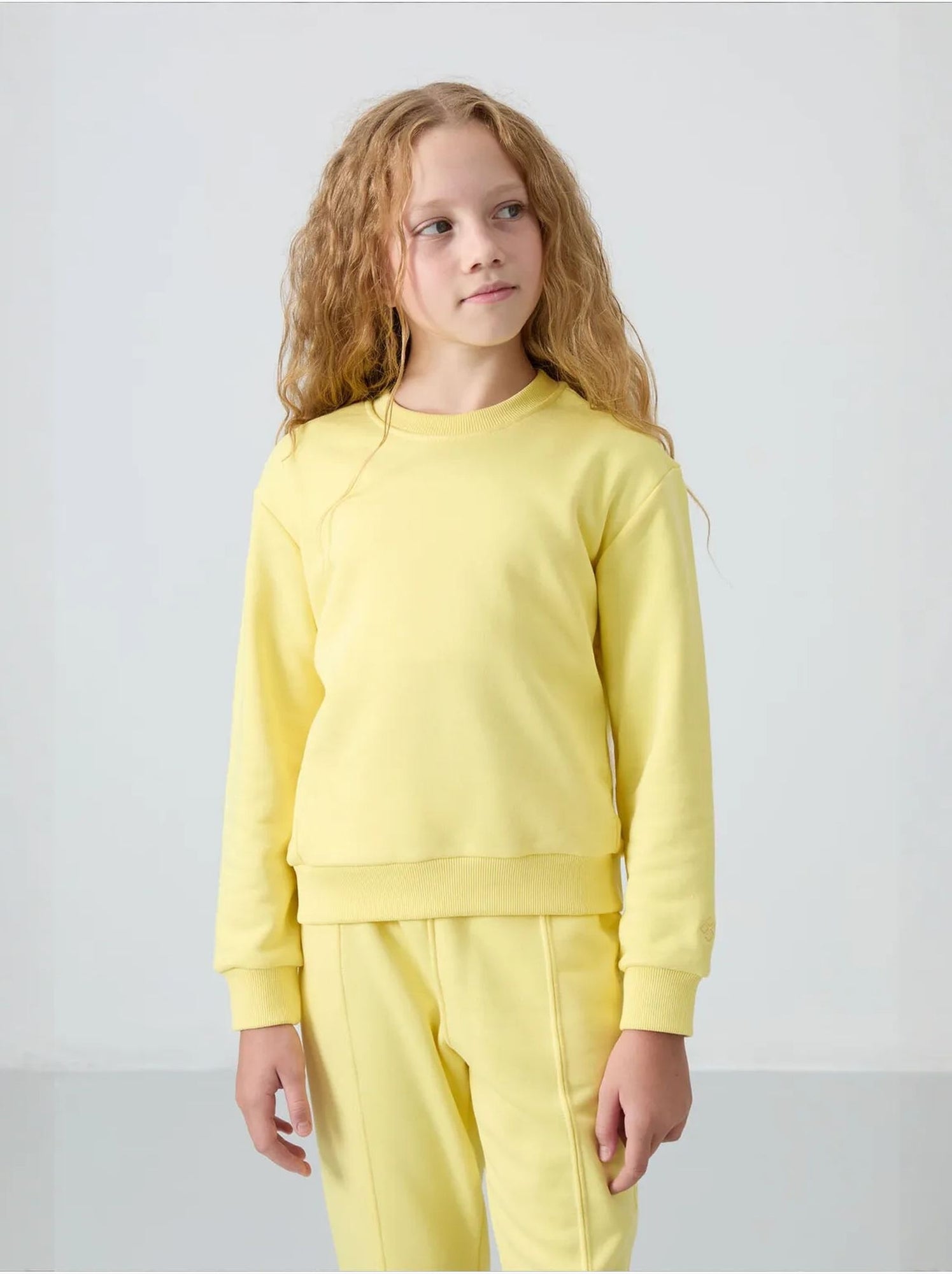 Ensemble de pyjama jeunesse en coton et polyester tommy - Jaune citron