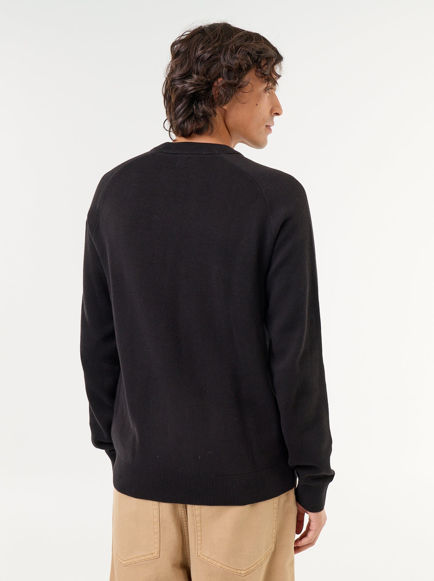 Pull en maille grosse jauge - Noir