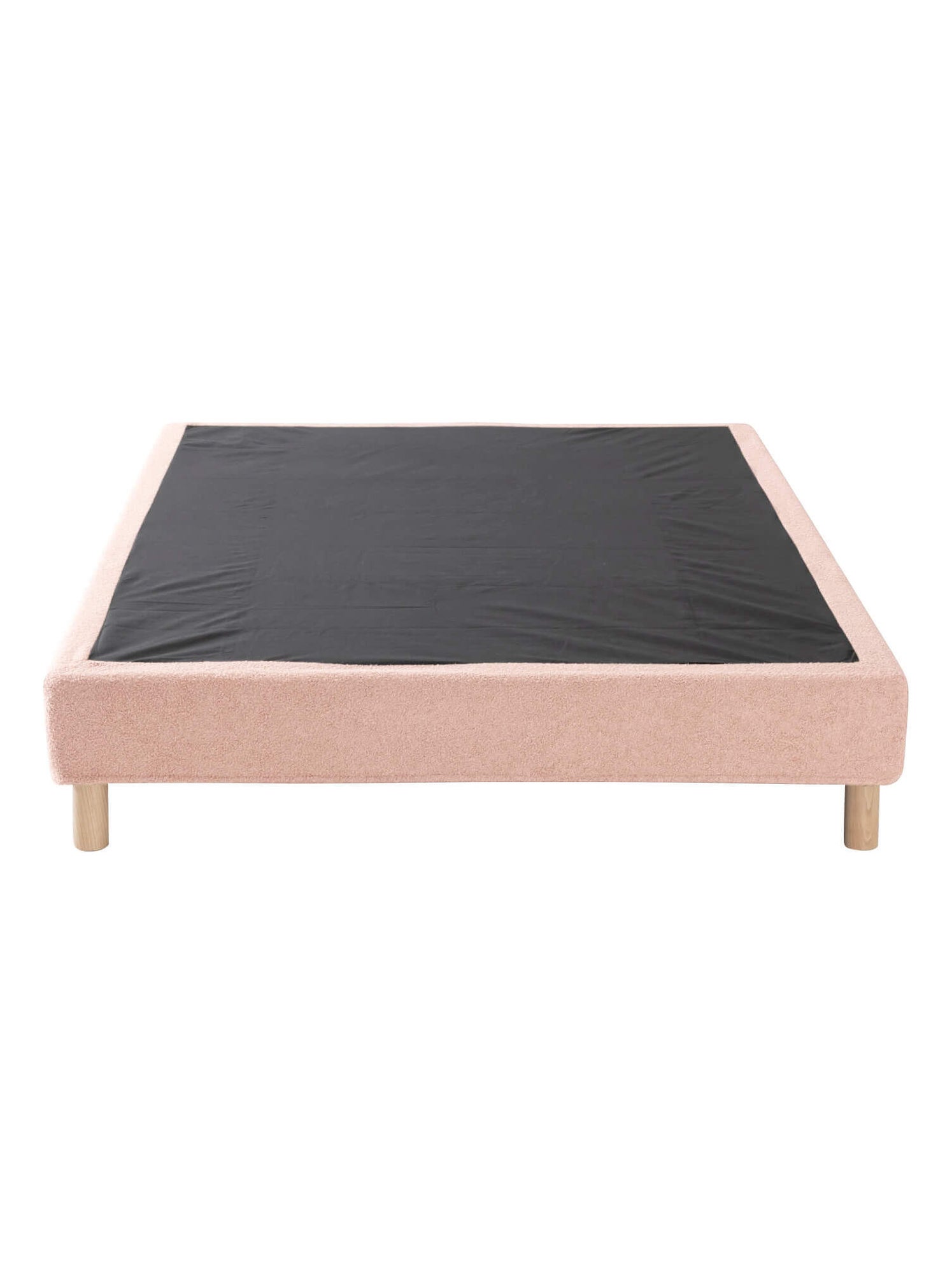 Cache-sommier bouclette - Rose