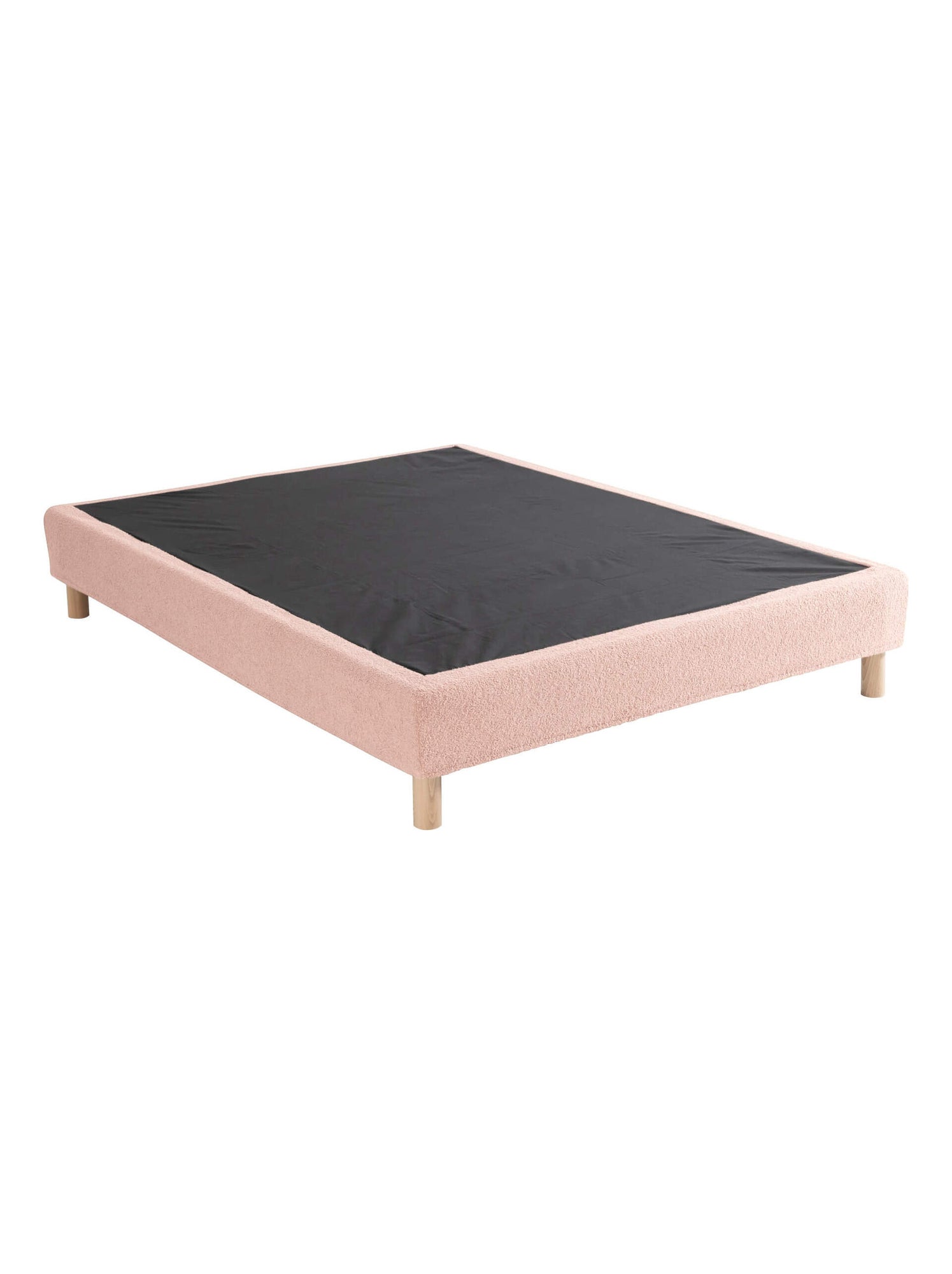 Cache-sommier bouclette - Rose