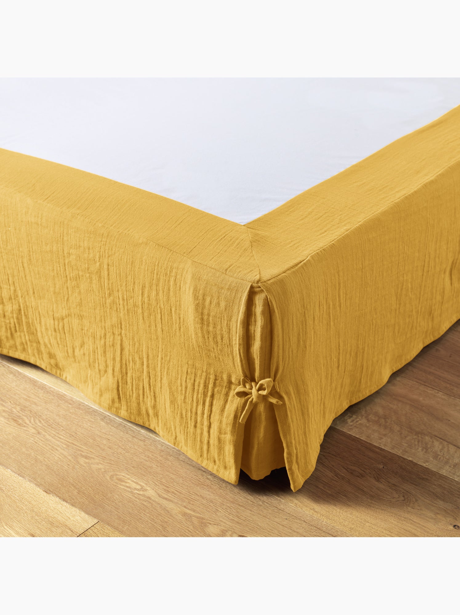 Cache sommier Gaze de coton gamme Gaia - Safran