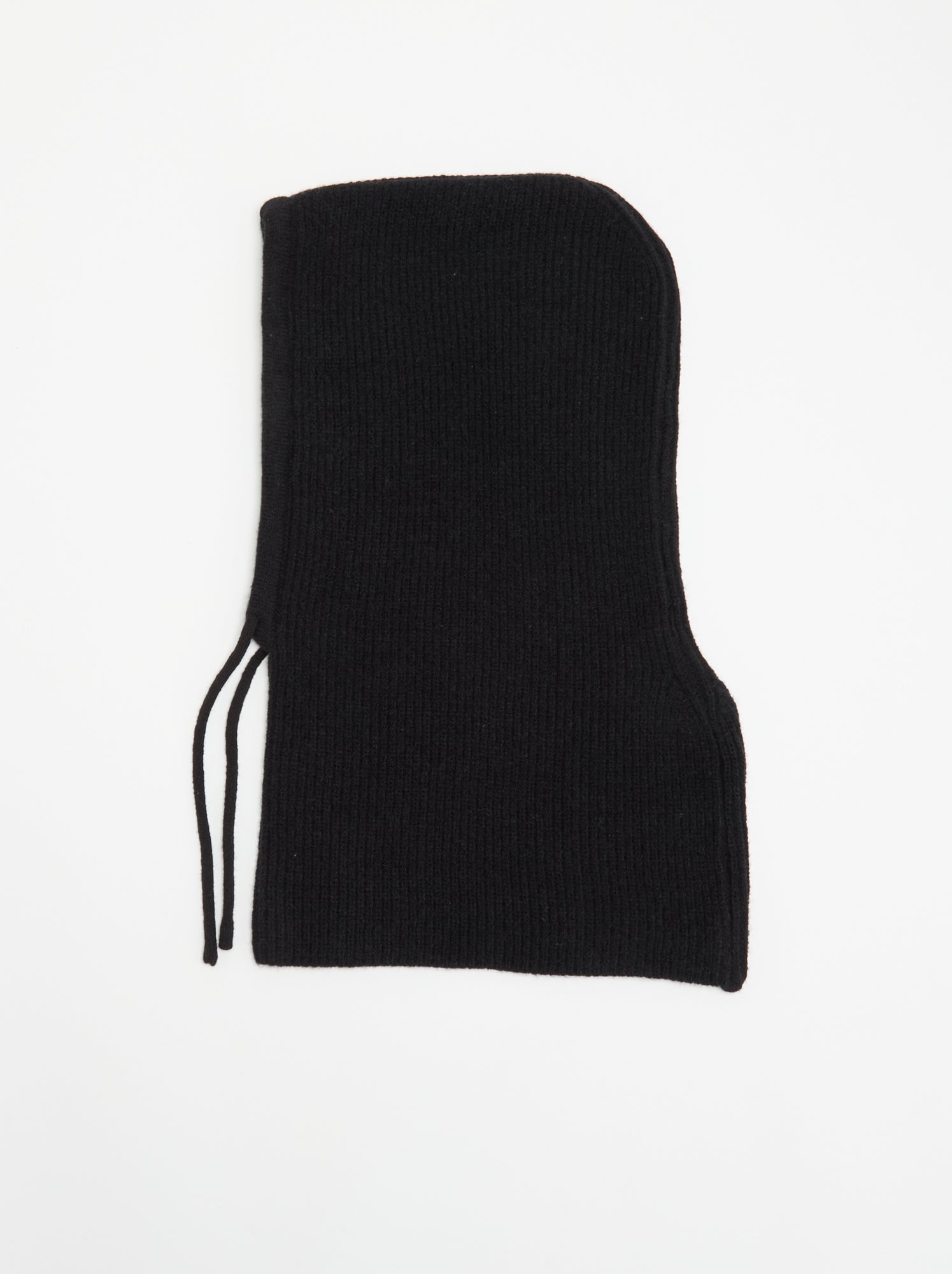Cagoule côtelée unie - Noir