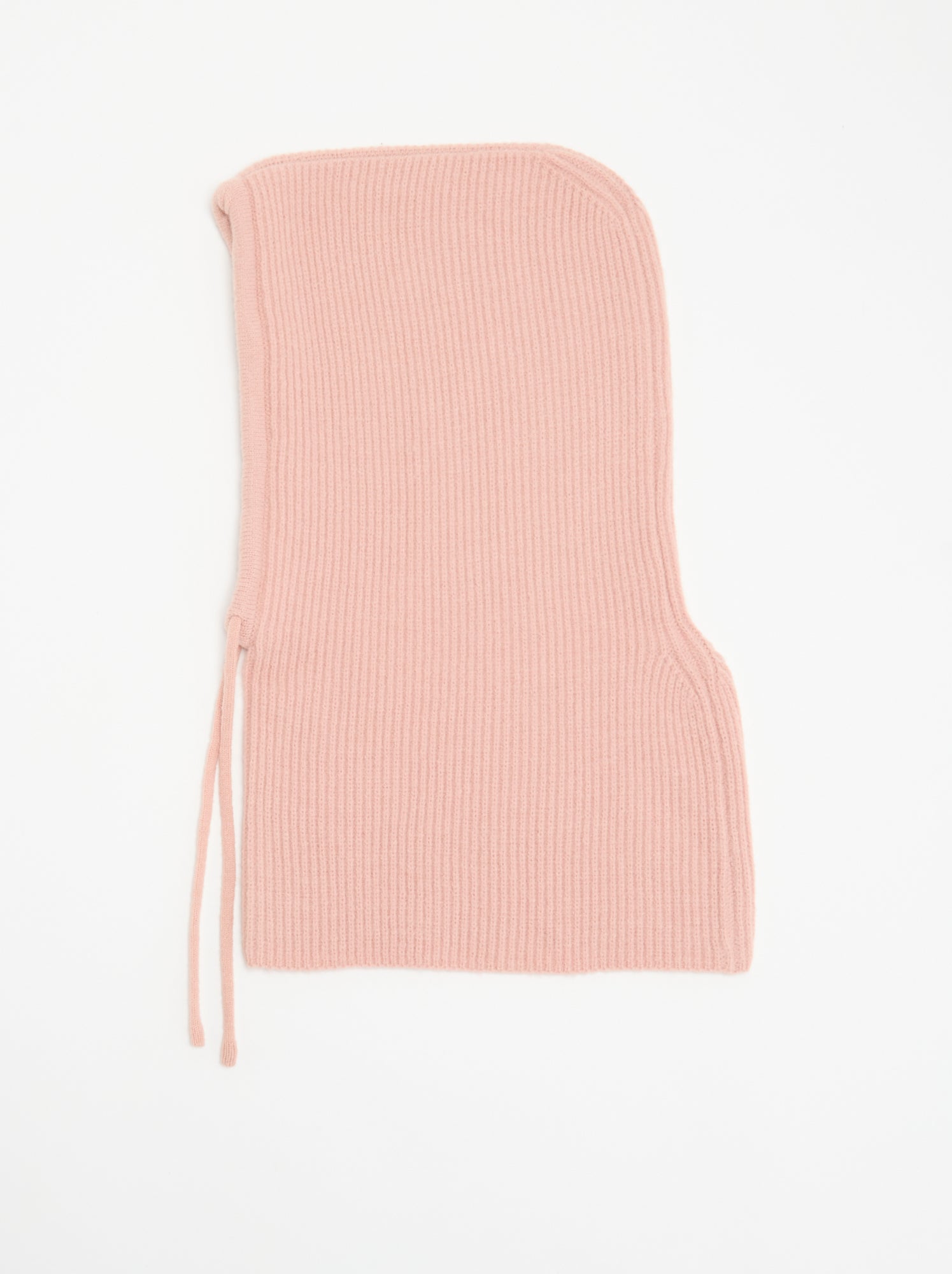 Cagoule côtelée unie - Rose