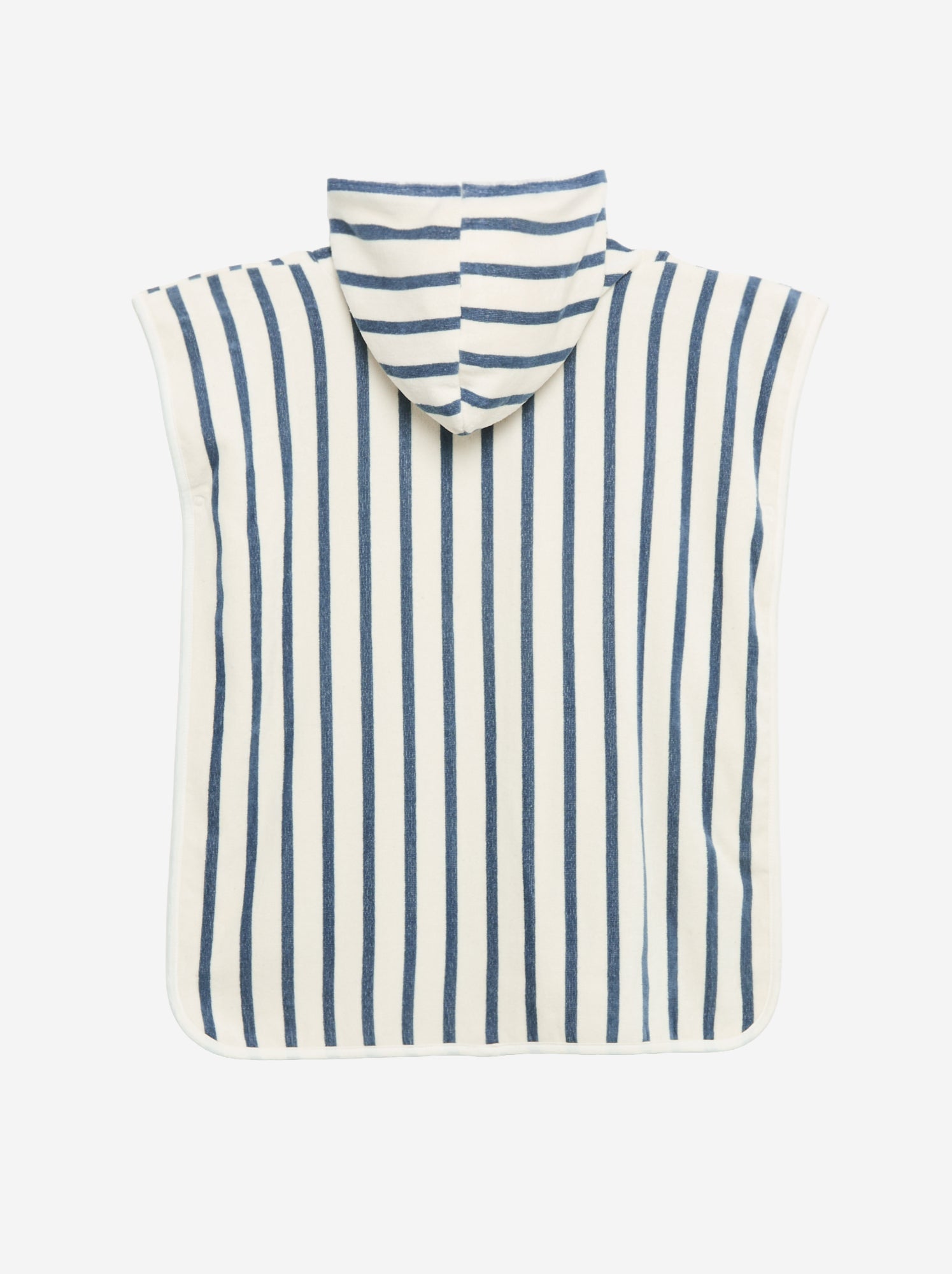 Cape de bain en coton - Bleu