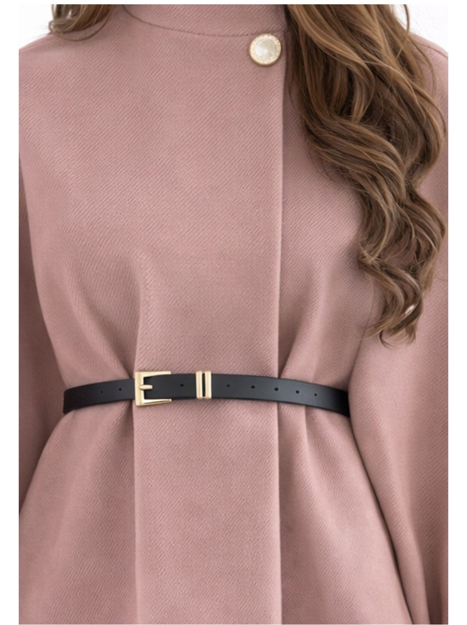 Cape poncho kebello - Rose