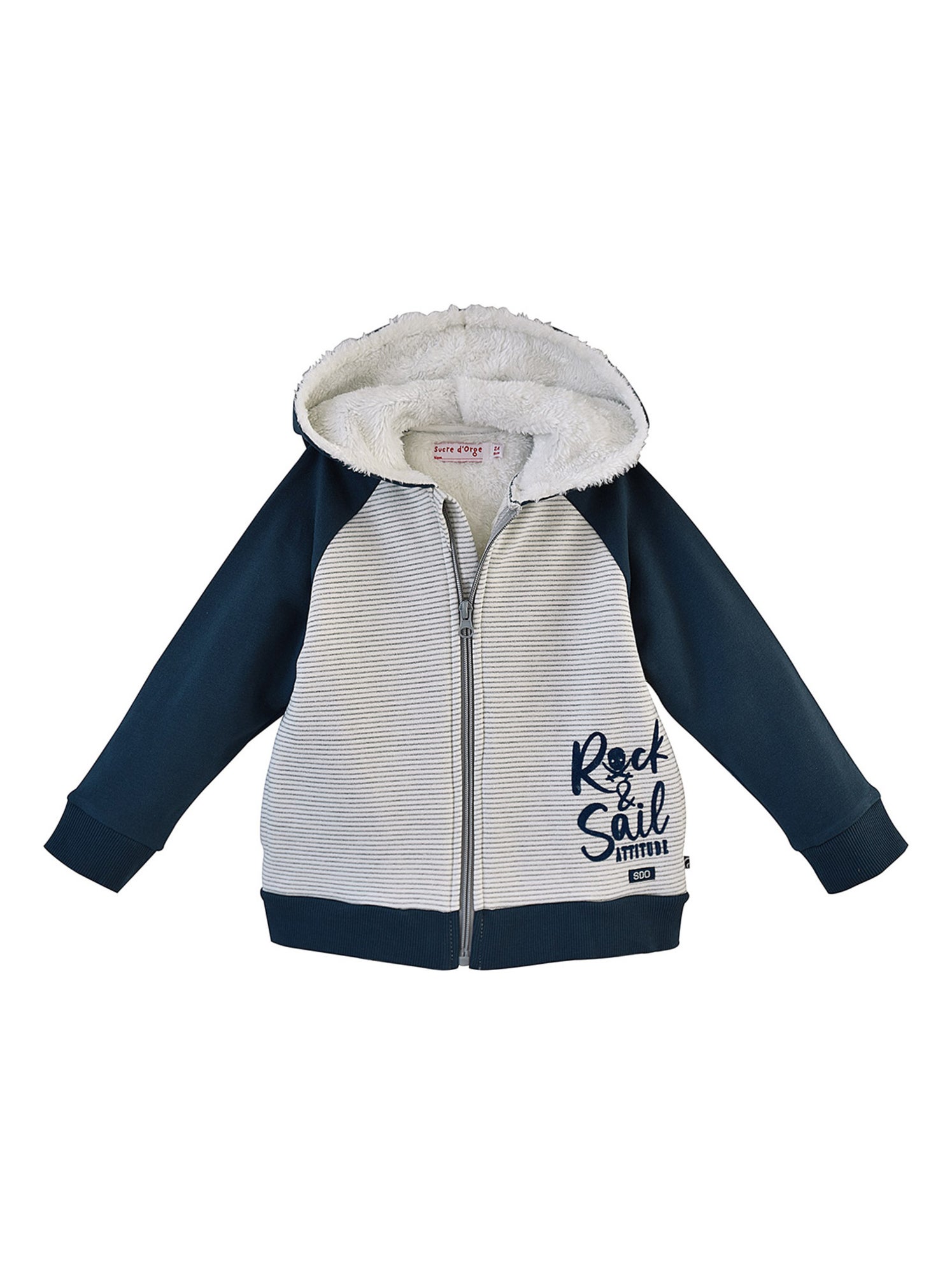 Cardigan capuche doniphan - Blanc