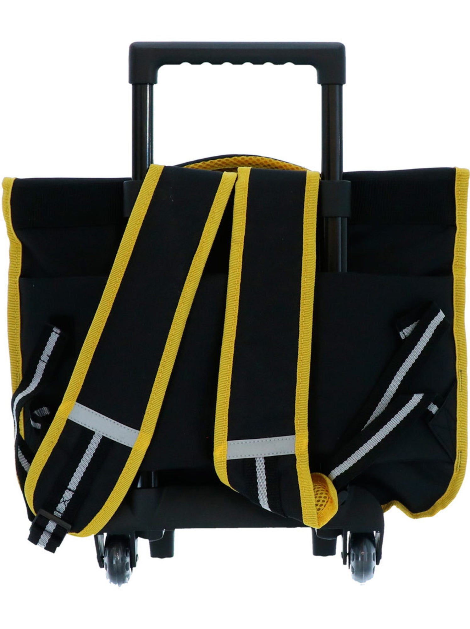 Cartable à roulettes real madrid 1902 41 cm 2 compartiments - Noir