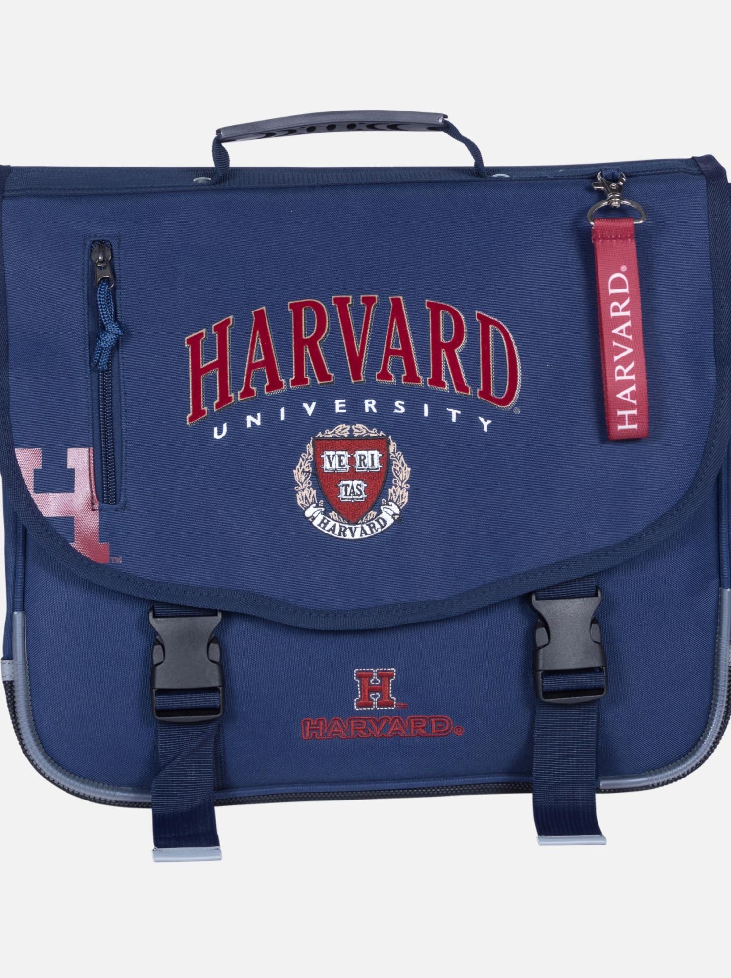 Cartable scolaire primaire 38 cm 2 compartiments HARVARD UNIVERSITY bleu marine - Bleu marine