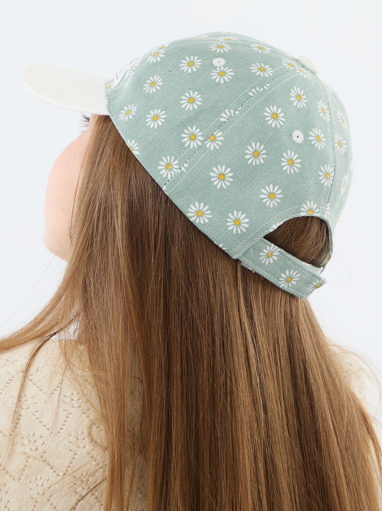 Casquette à motif réglable par scratch - Vert (EYU55_3)